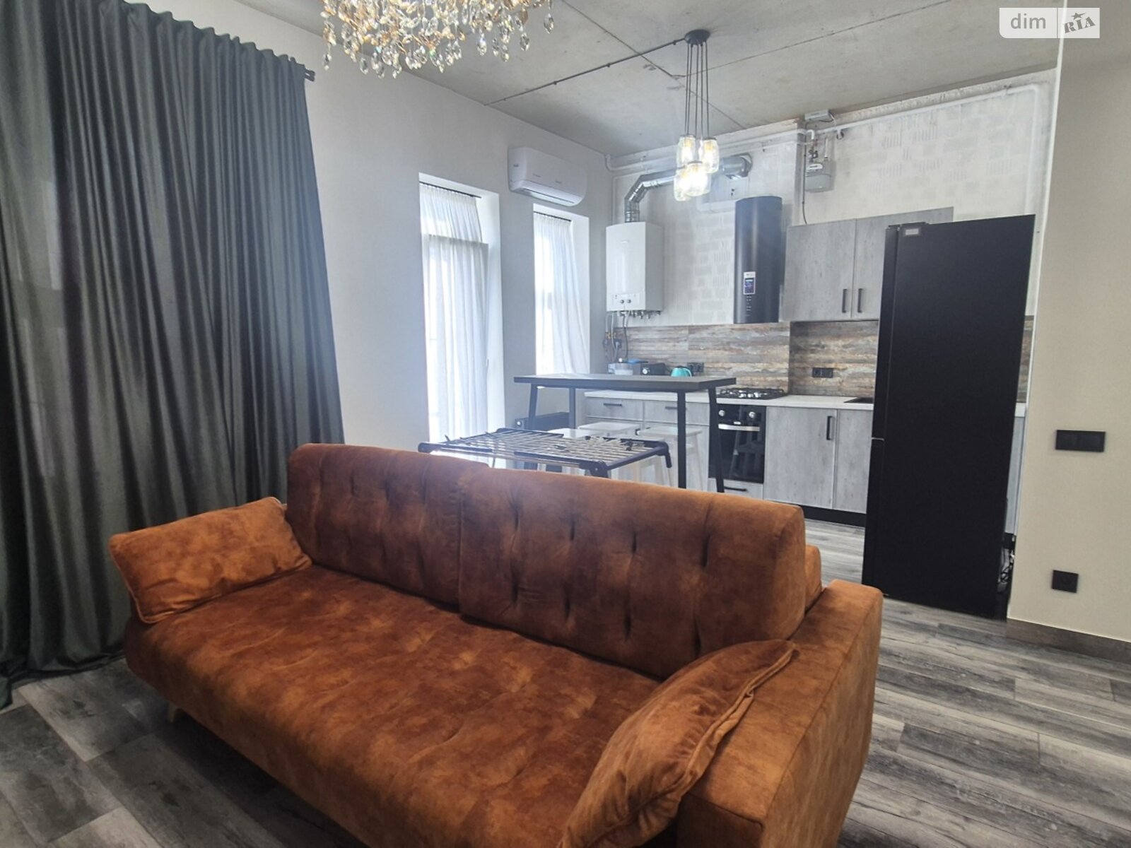 однокімнатна квартира в Одесі, район Великий Фонтан, на пров. Травневий 4 в довготривалу оренду помісячно фото 1