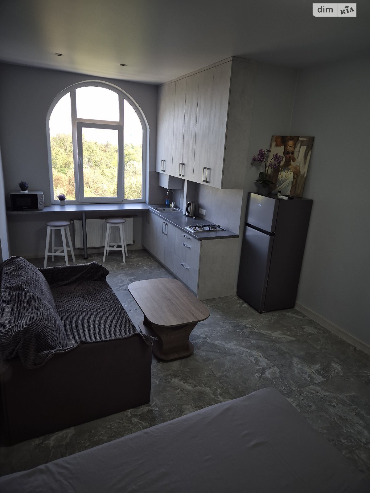 однокомнатная квартира в Одессе, на ул. Дача Ковалевского 91 в аренду на долгий срок помесячно фото 1