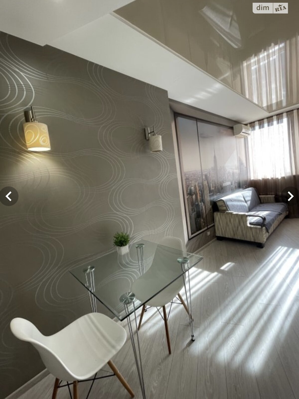 однокімнатна квартира з ремонтом в Одесі, район Київський, на мас. Радужний 15 в довготривалу оренду помісячно фото 1