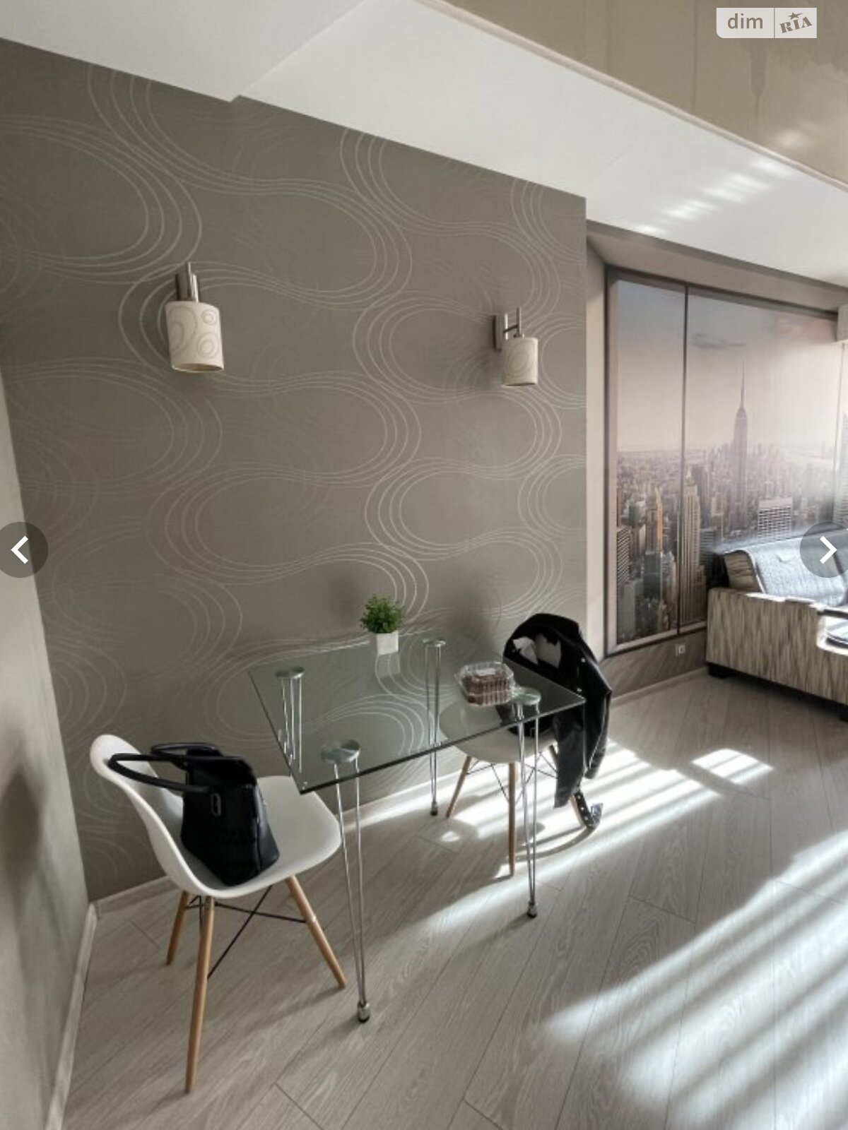 однокімнатна квартира з ремонтом в Одесі, район Київський, на мас. Радужний 15 в довготривалу оренду помісячно фото 1