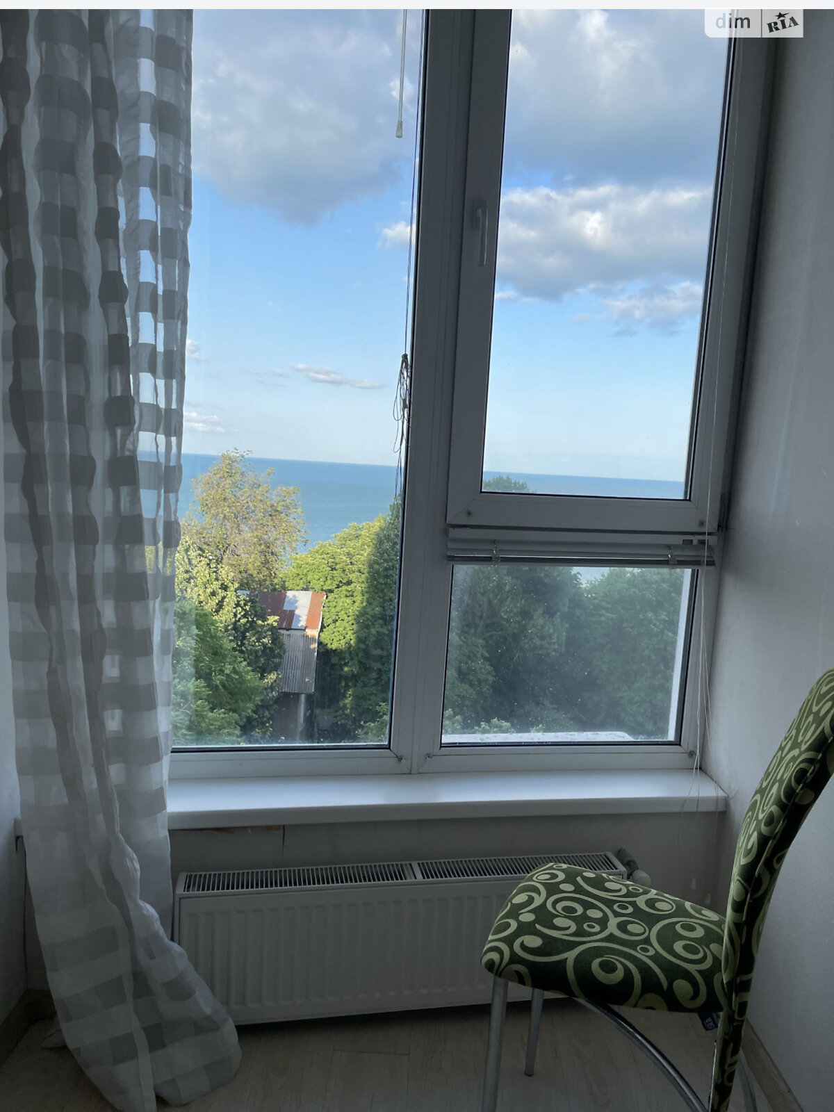 трехкомнатная квартира в Одессе, район Ланжерон, на пер. Обсерваторный 2/6 в аренду на долгий срок помесячно фото 1