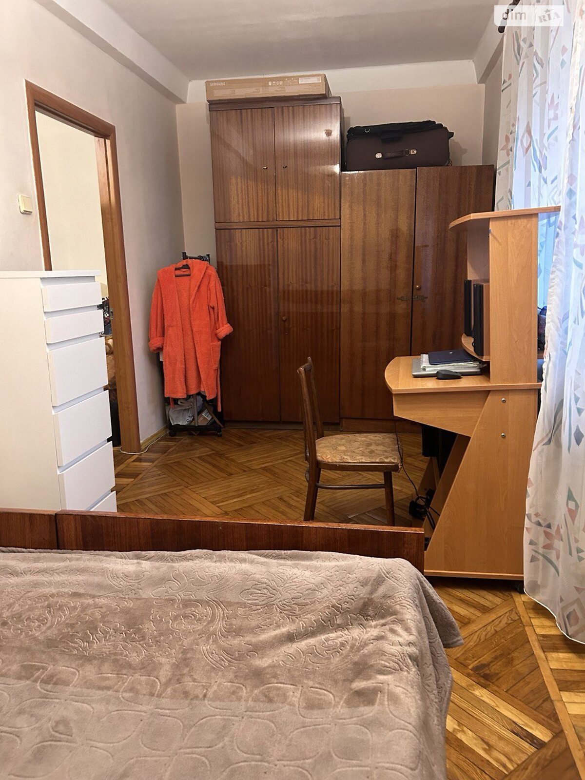 двухкомнатная квартира в Одессе, район Малый Фонтан, на пер. Лунный в аренду на долгий срок помесячно фото 1