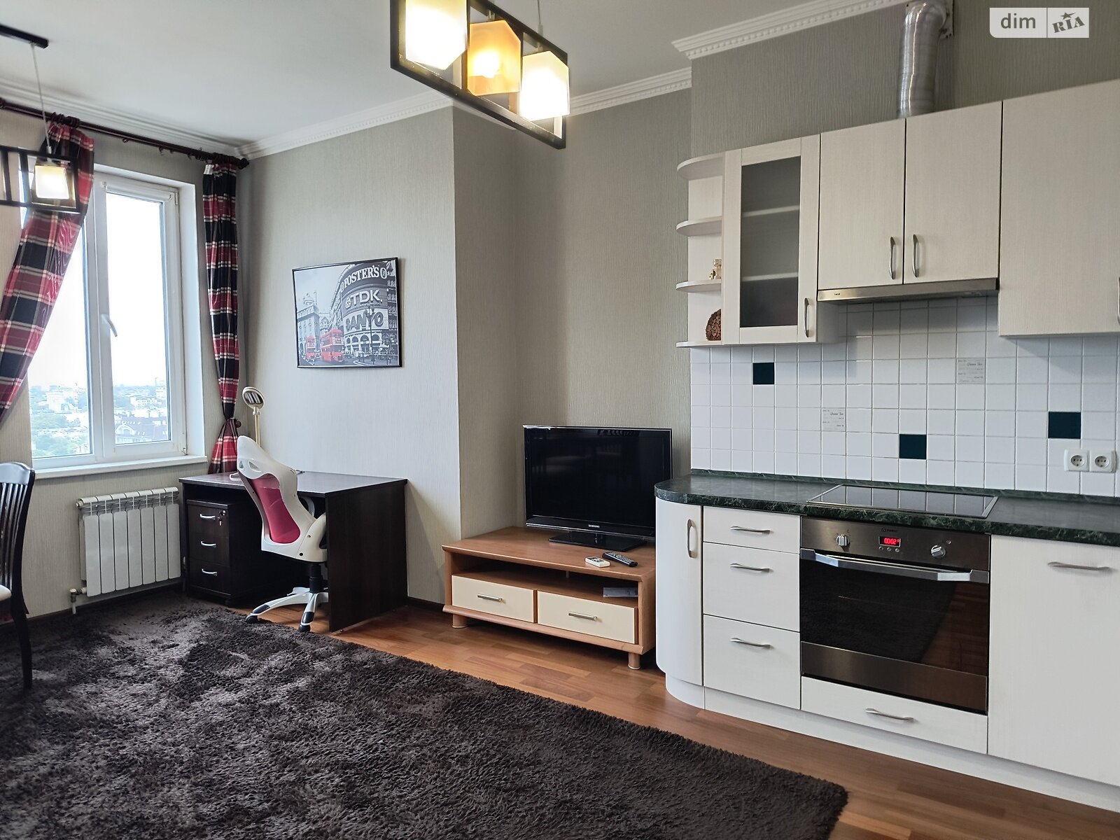 однокомнатная квартира в Одессе, район Приморский, на ул. Базарная в аренду на долгий срок помесячно фото 1