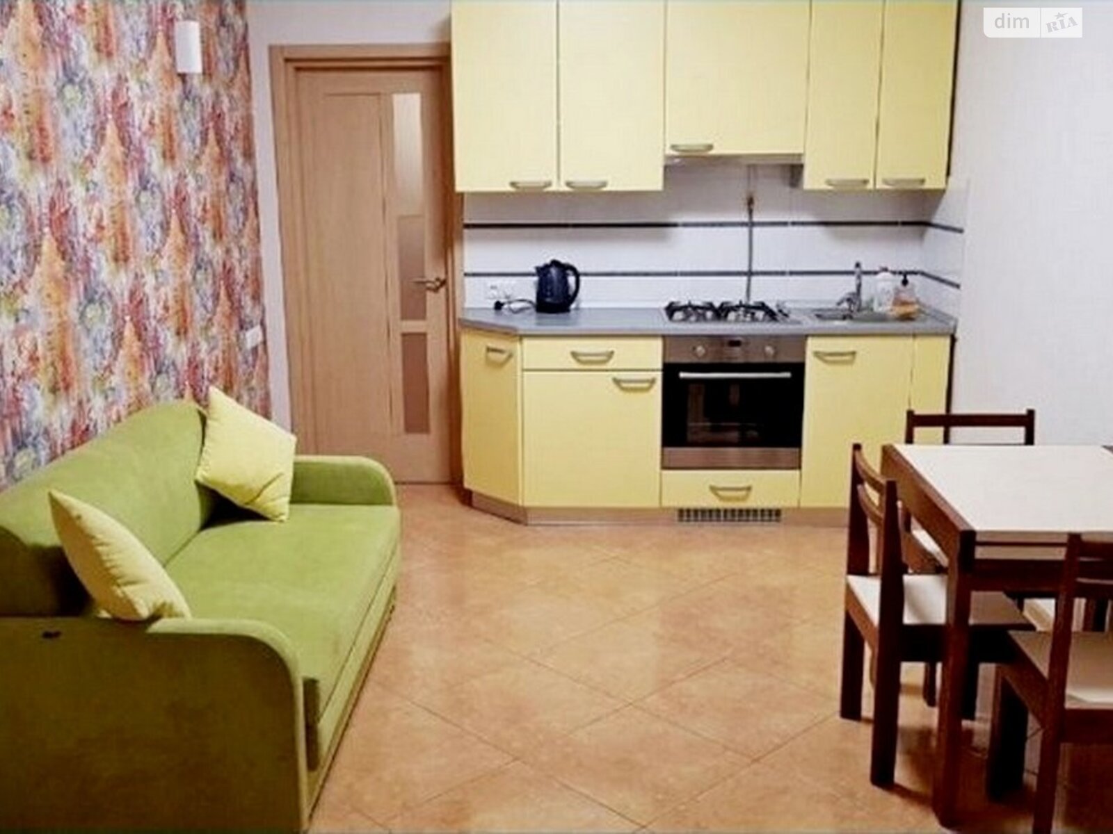 однокомнатная квартира в Одессе, район Приморский, на ул. Добровольцев в аренду на долгий срок помесячно фото 1