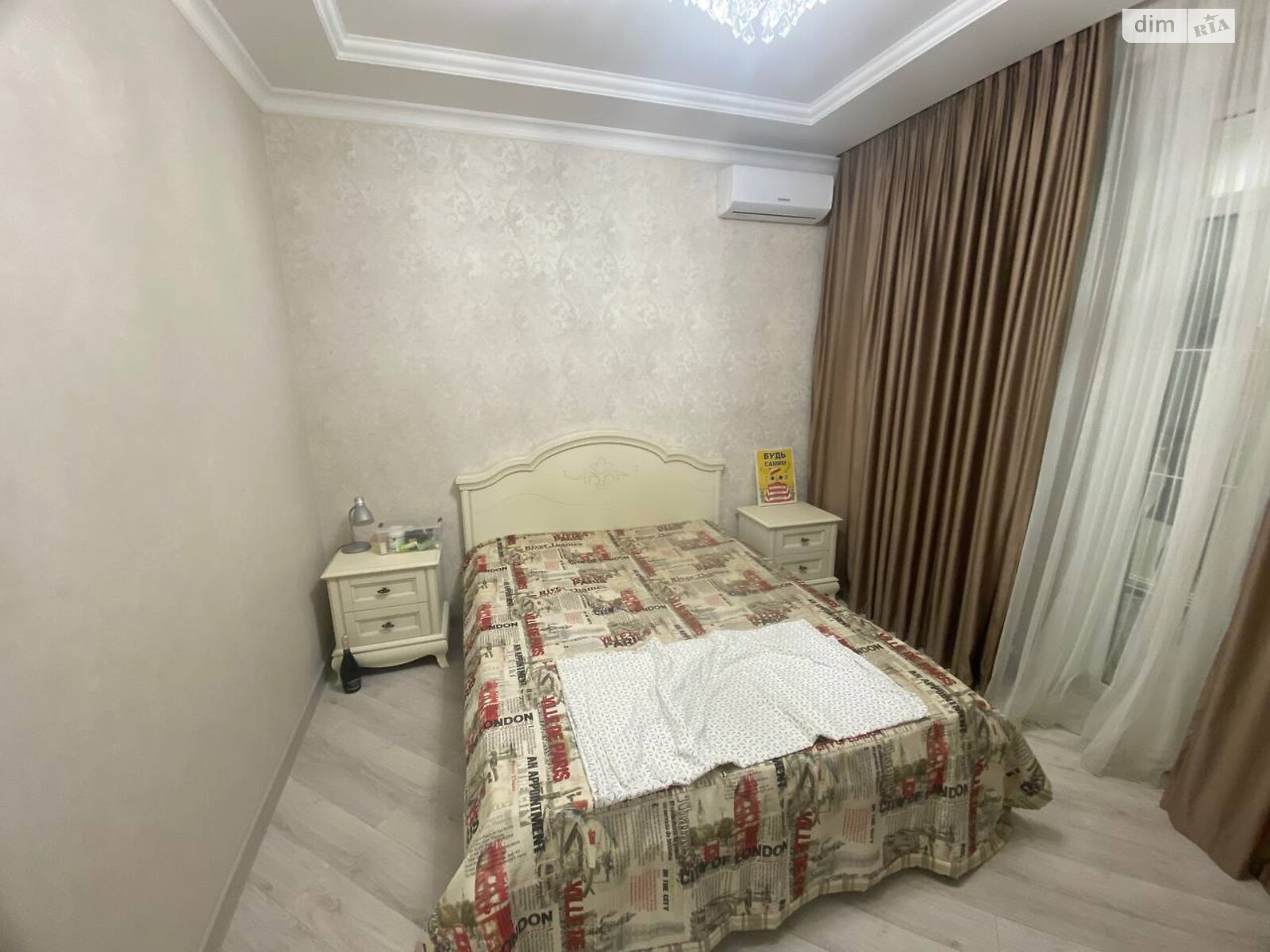 двухкомнатная квартира в Одессе, район Приморский, на ул. Добровольцев 8 в аренду на долгий срок помесячно фото 1