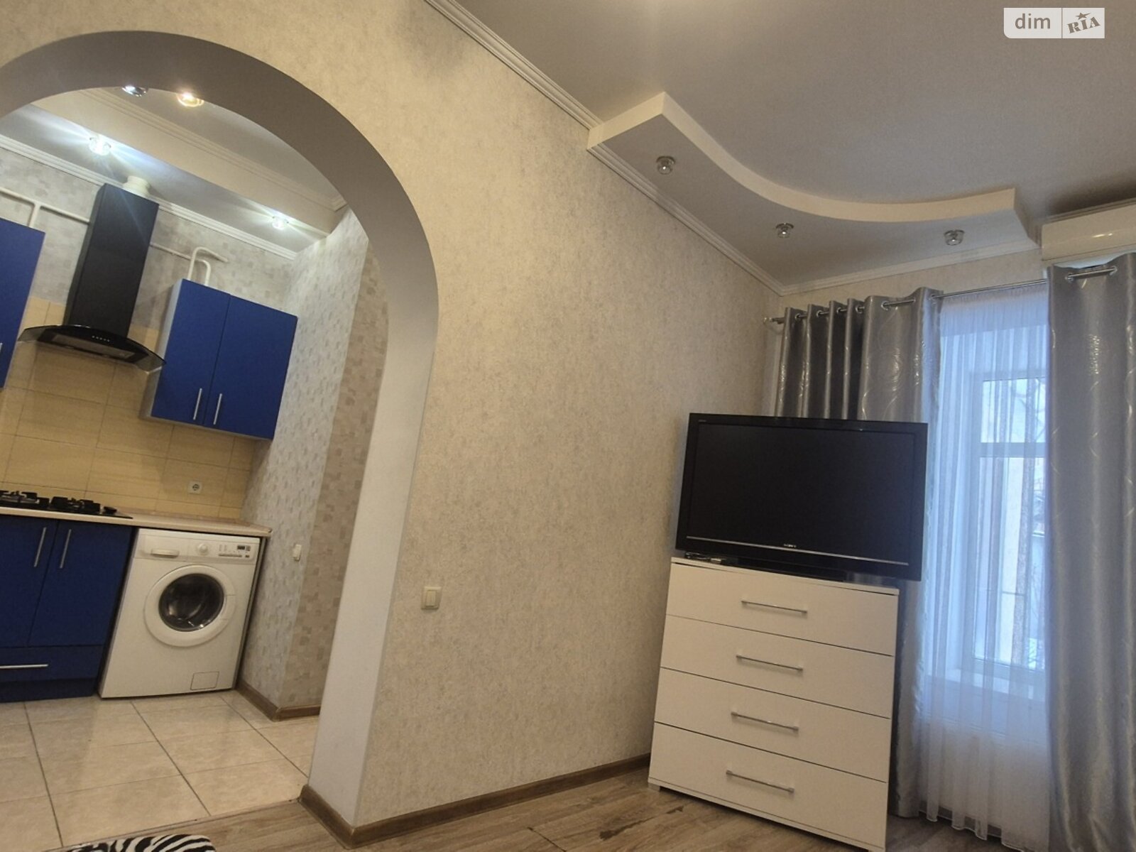 однокомнатная квартира в Одессе, район Приморский, на ул. Нежинская 56 в аренду на долгий срок помесячно фото 1