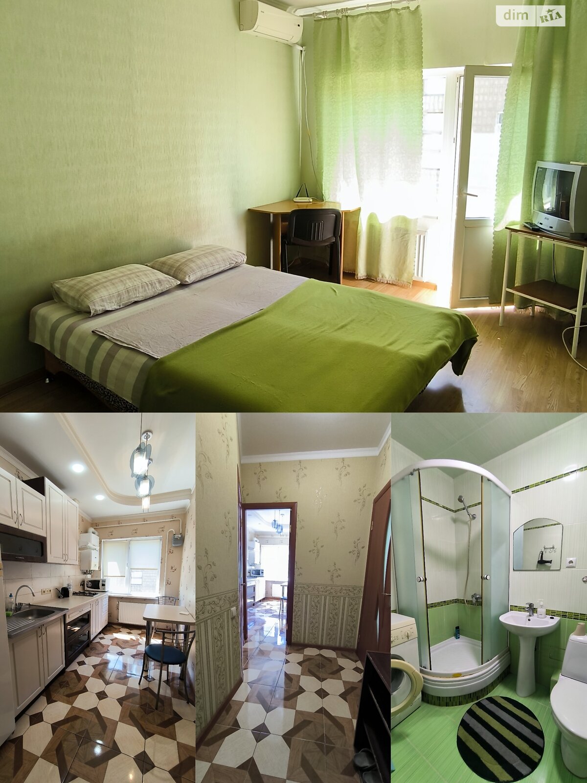 однокімнатна квартира в Одесі, район Слободка, на вул. Романтиків 25 в довготривалу оренду помісячно фото 1