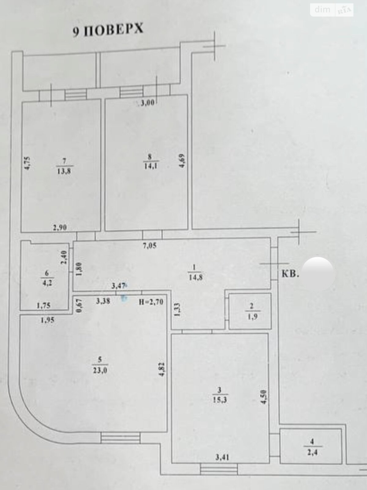 трехкомнатная квартира в Одессе, район Таирова, на ул. Академика Вильямса в аренду на долгий срок помесячно фото 1