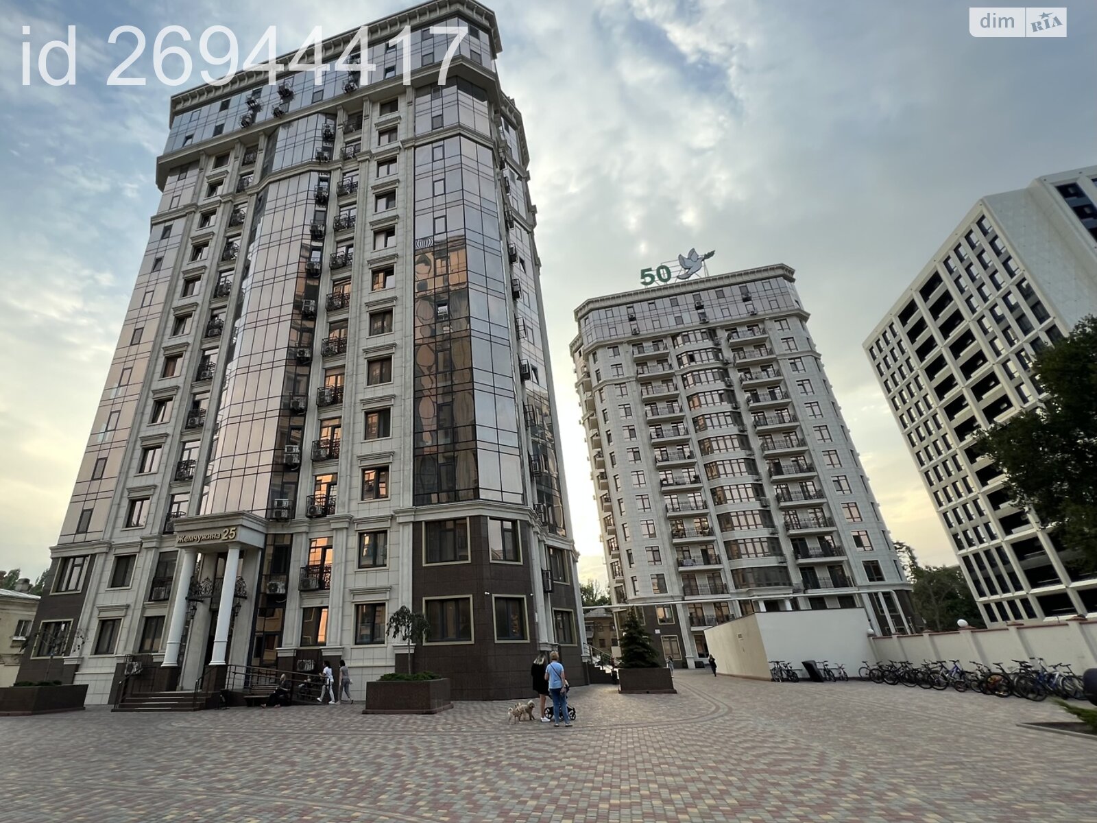 двухкомнатная квартира с ремонтом в Одессе, район Центр, на бул. Итальянский 1А в аренду на долгий срок помесячно фото 1