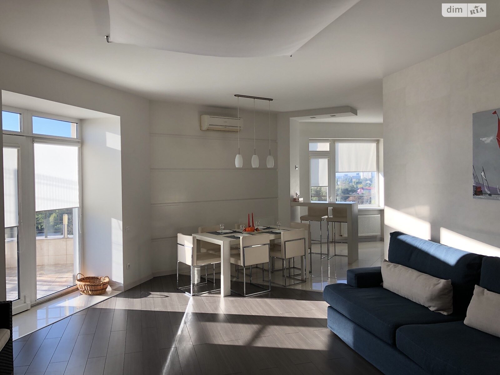 трикімнатна квартира в Одесі, район Центр, на вул. Пантелеймонівська 88/1 в довготривалу оренду помісячно фото 1