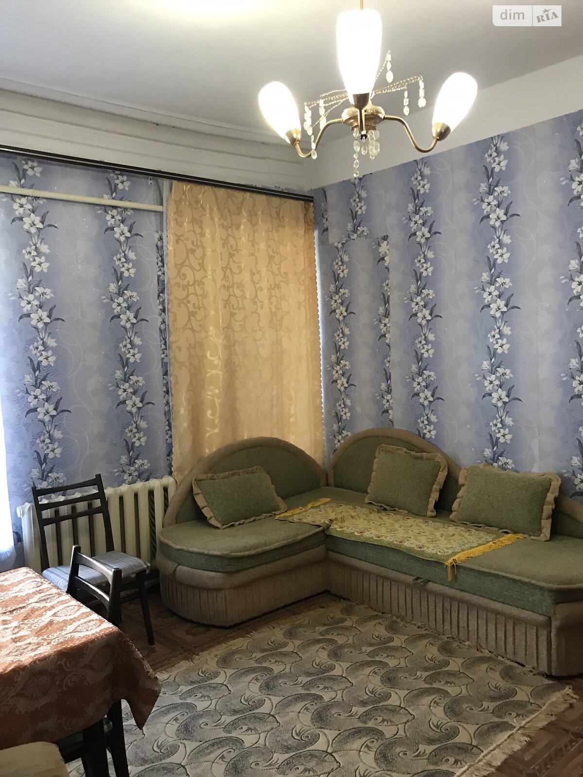 двухкомнатная квартира в Одессе, район Центр, на пер. Ватманский 6 в аренду на долгий срок помесячно фото 1