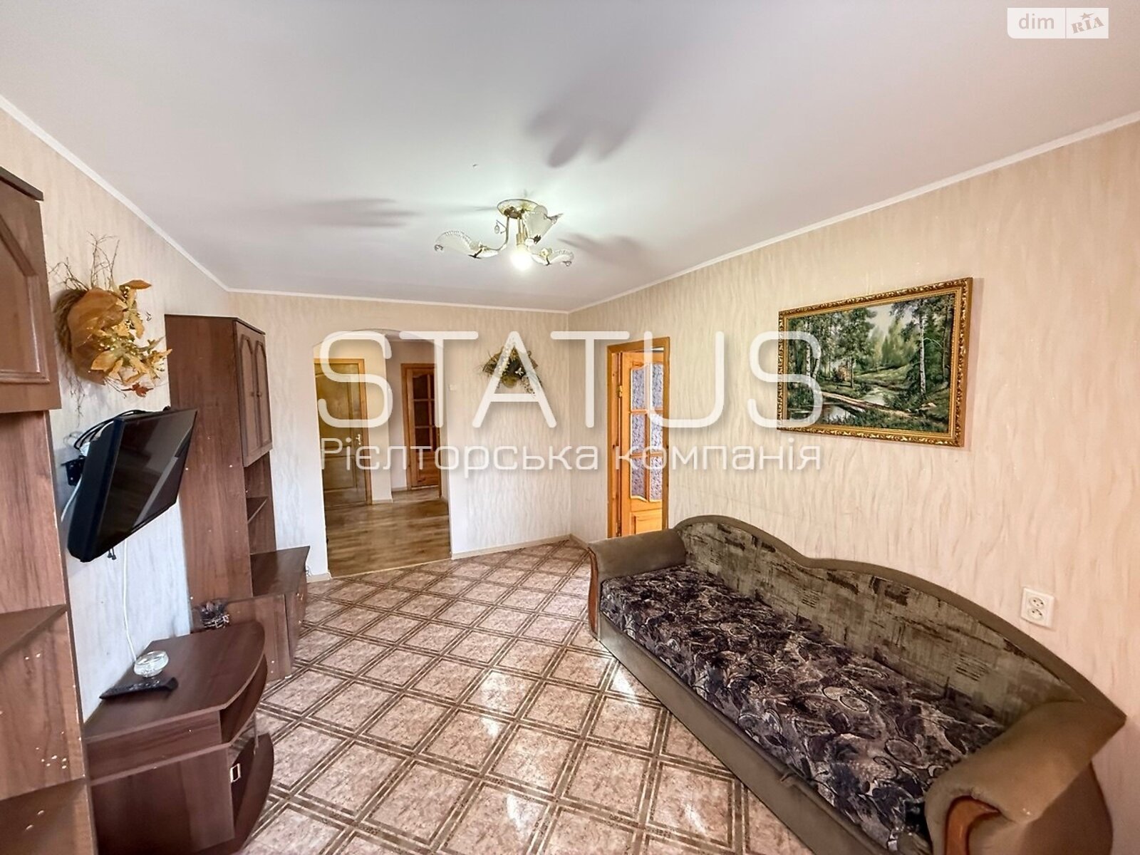 трехкомнатная квартира в Полтаве, район Алмазный, на пер. Гната Хоткевича в аренду на долгий срок помесячно фото 1