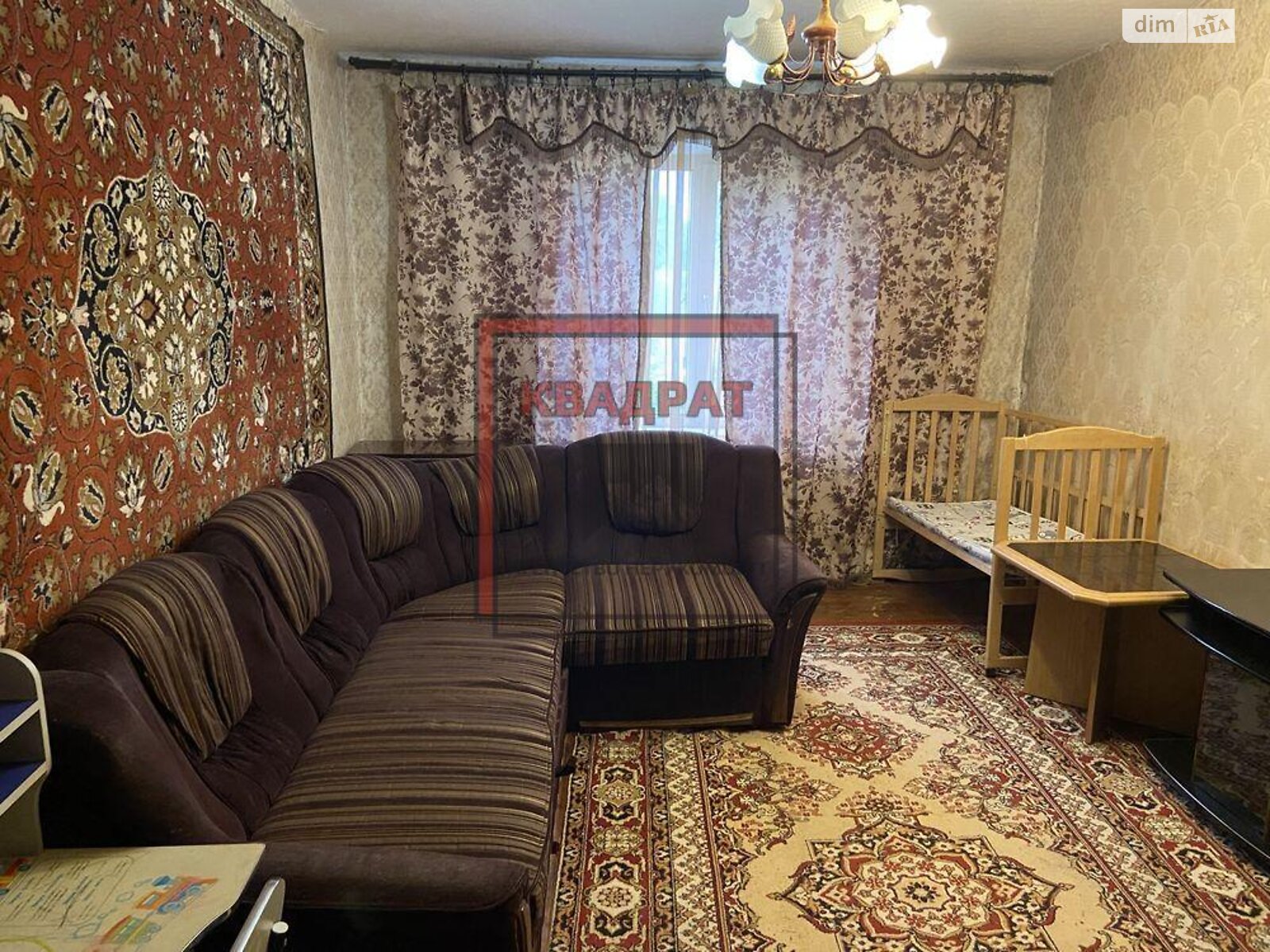 двухкомнатная квартира в Полтаве, район Киевский, на ул. Решетиловская в аренду на долгий срок помесячно фото 1