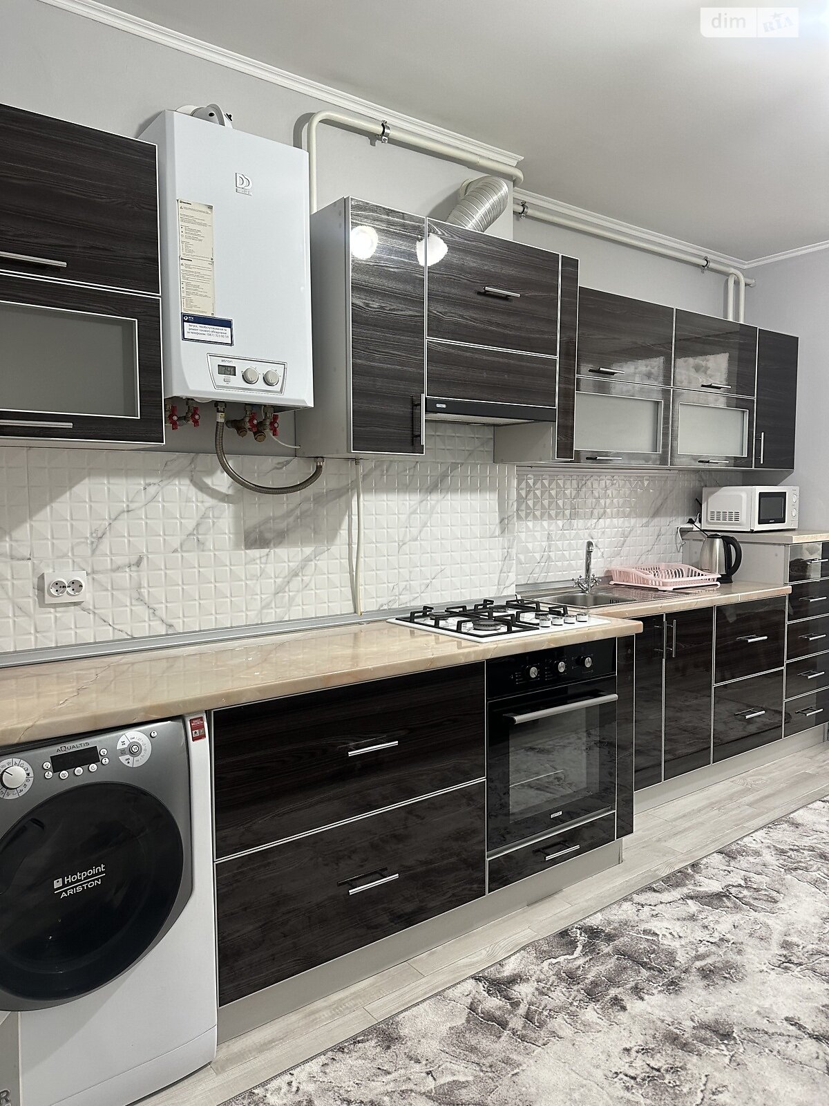 однокомнатная квартира в Ровно, район Госпиталь, на ул. Гурия Бухала в аренду на долгий срок помесячно фото 1