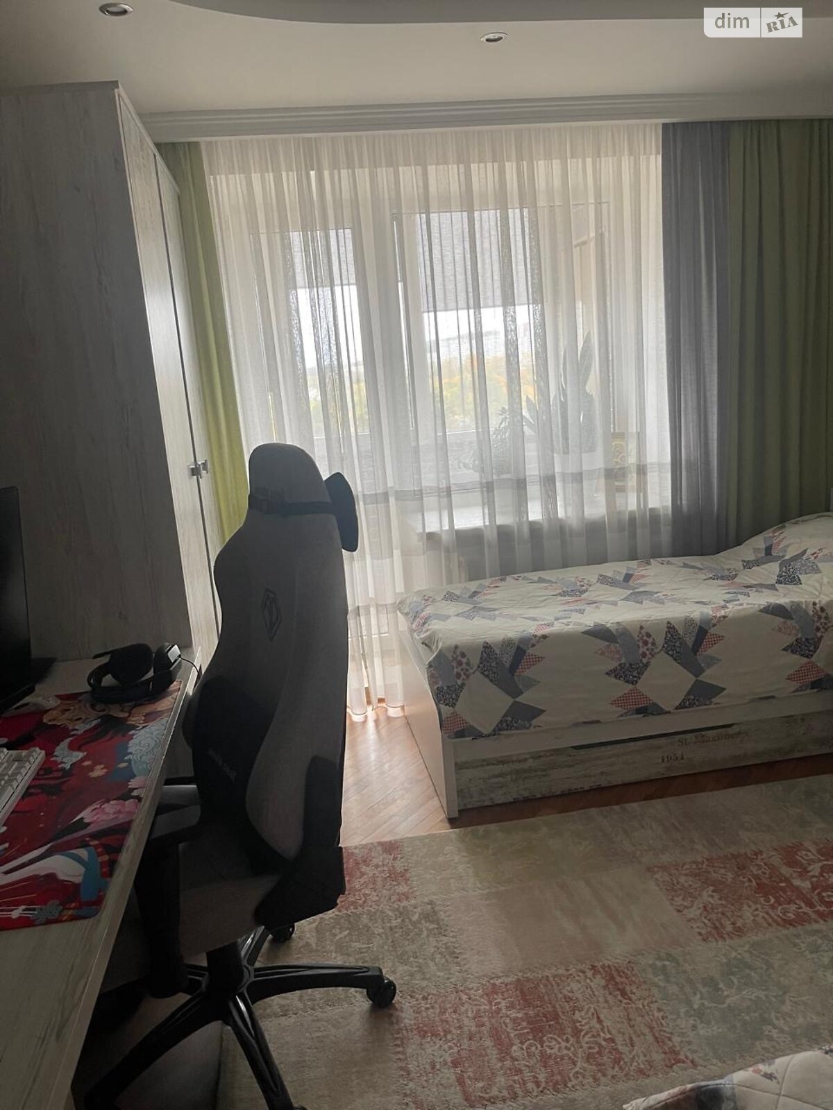 трехкомнатная квартира в Тернополе, район Бам, на просп. Злуки в аренду на долгий срок помесячно фото 1