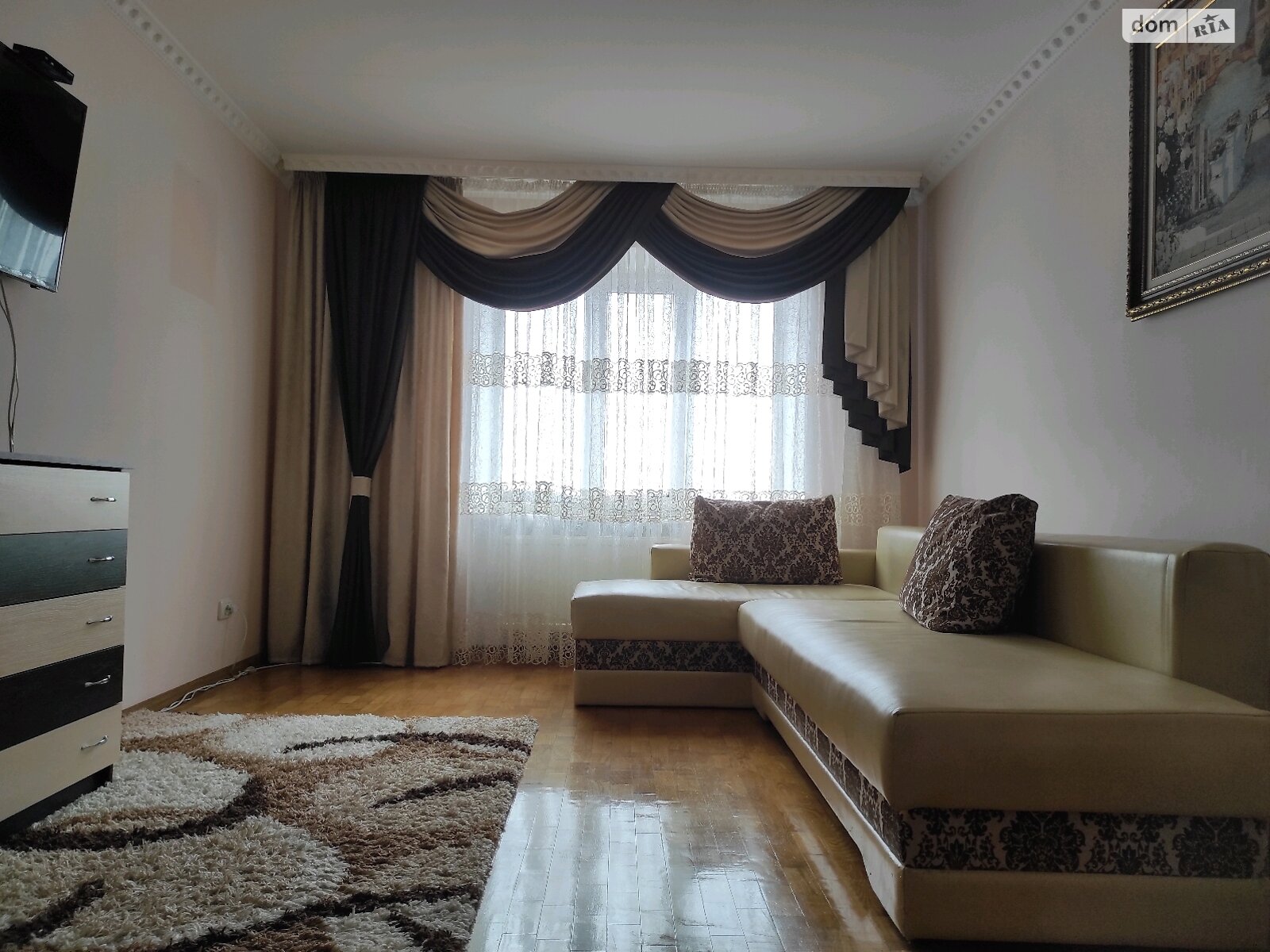 двухкомнатная квартира с мебелью в Тернополе, район Бам, на ул. Текстильная N в аренду на долгий срок помесячно фото 1