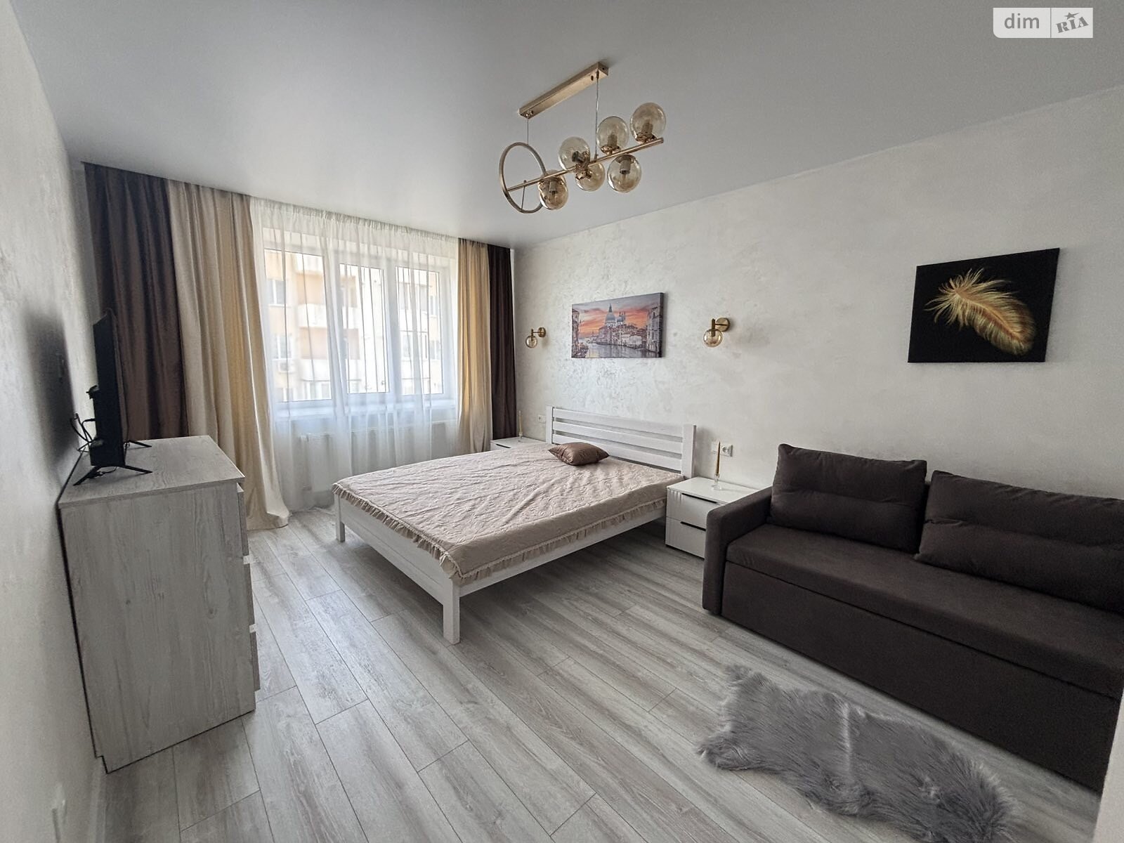 однокомнатная квартира в Тернополе, район Дружба, на ул. Владимира Лучаковского в аренду на долгий срок помесячно фото 1