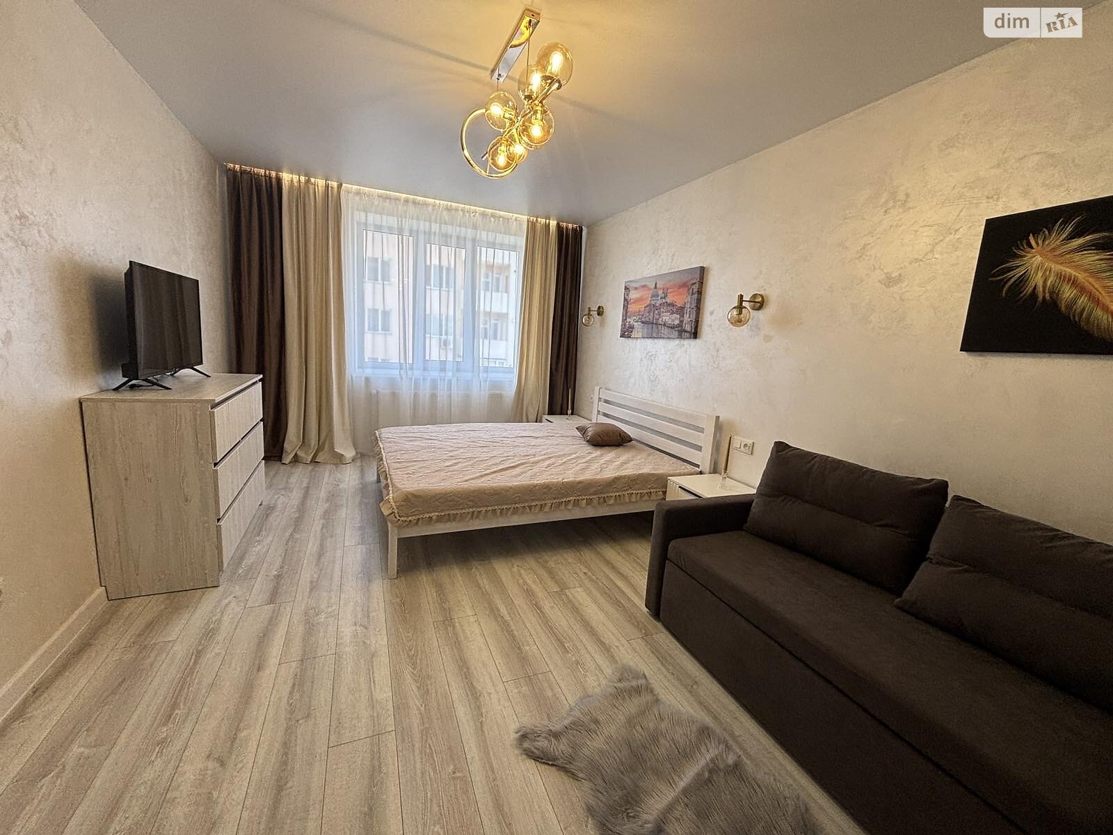 однокомнатная квартира в Тернополе, район Дружба, на ул. Владимира Лучаковского в аренду на долгий срок помесячно фото 1