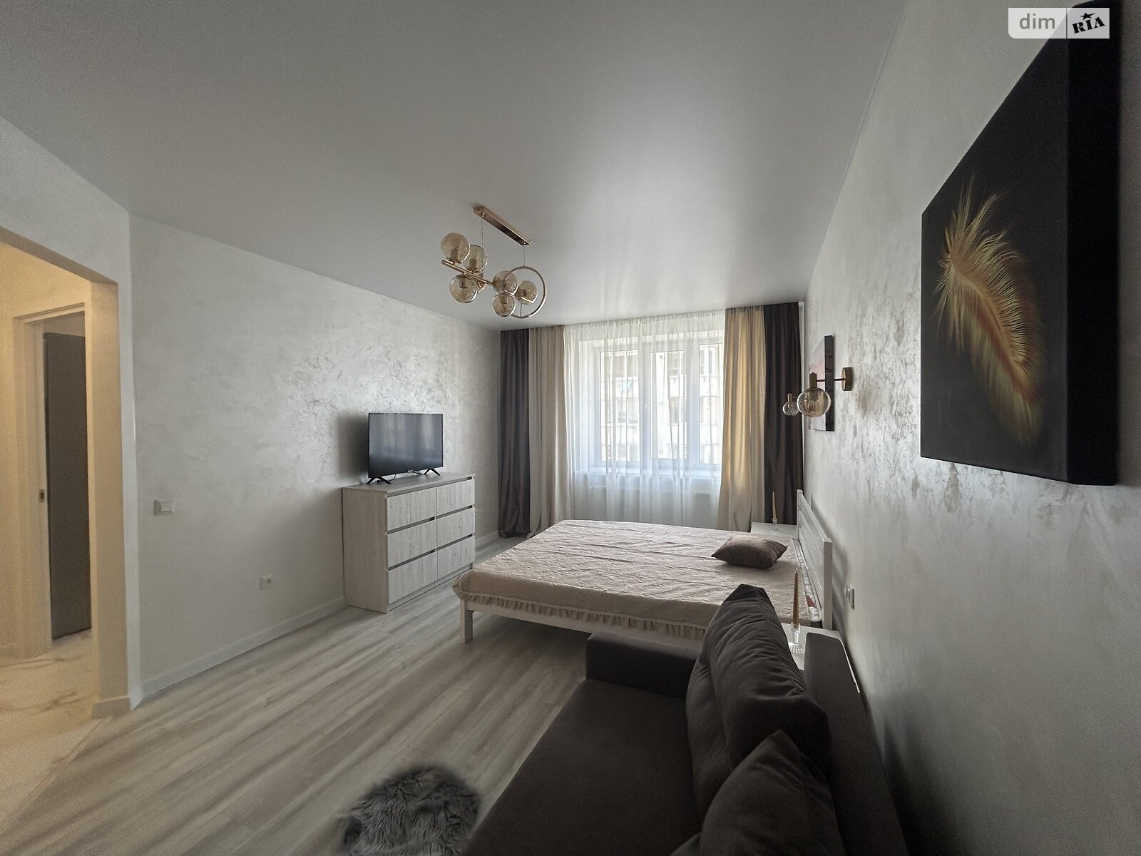 однокомнатная квартира в Тернополе, район Дружба, на ул. Владимира Лучаковского в аренду на долгий срок помесячно фото 1