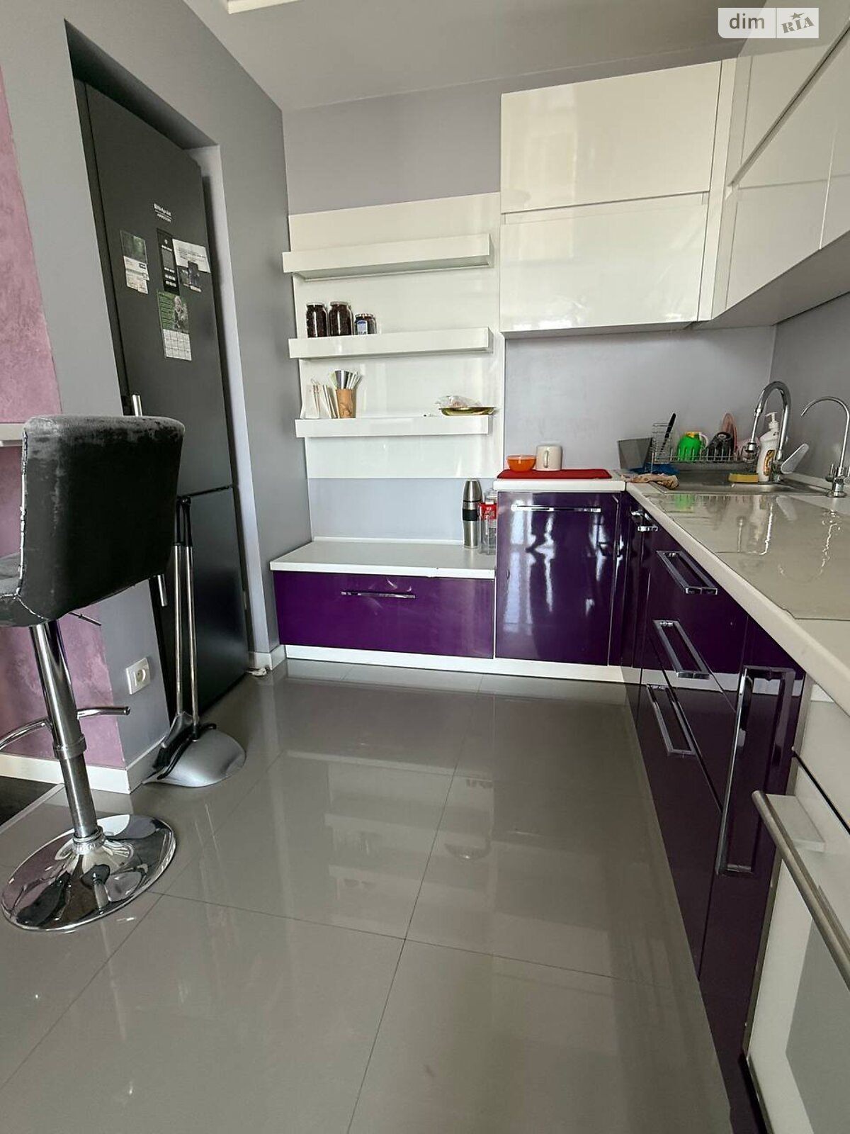 однокомнатная квартира в Тернополе, район Оболоня, на ул. Белогорская в аренду на долгий срок помесячно фото 1