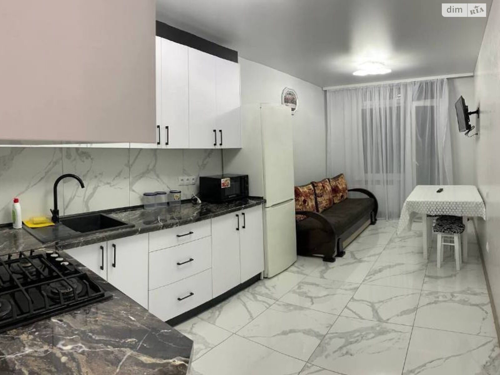 однокомнатная квартира в Тернополе, район Северный, на ул. Киевская в аренду на долгий срок помесячно фото 1