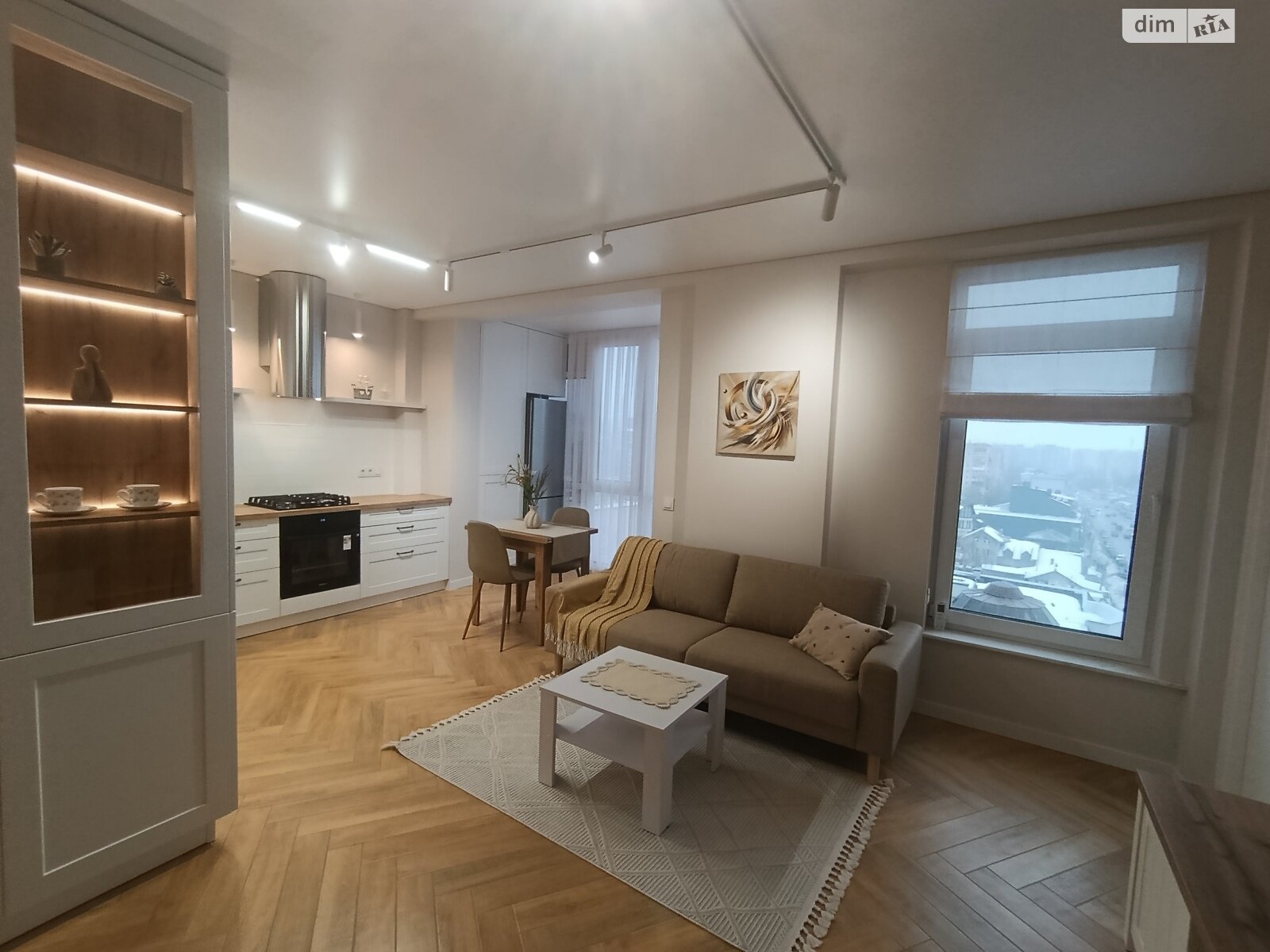 однокомнатная квартира в Тернополе, на ул. Торговица 19 в аренду на долгий срок помесячно фото 1