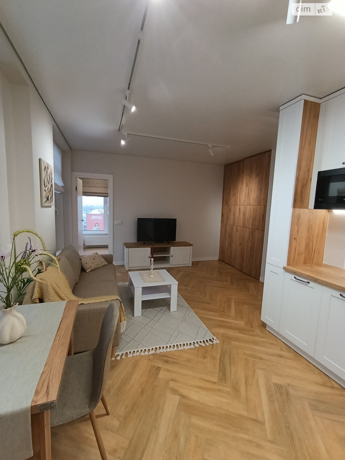 однокомнатная квартира в Тернополе, на ул. Торговица 19 в аренду на долгий срок помесячно фото 1