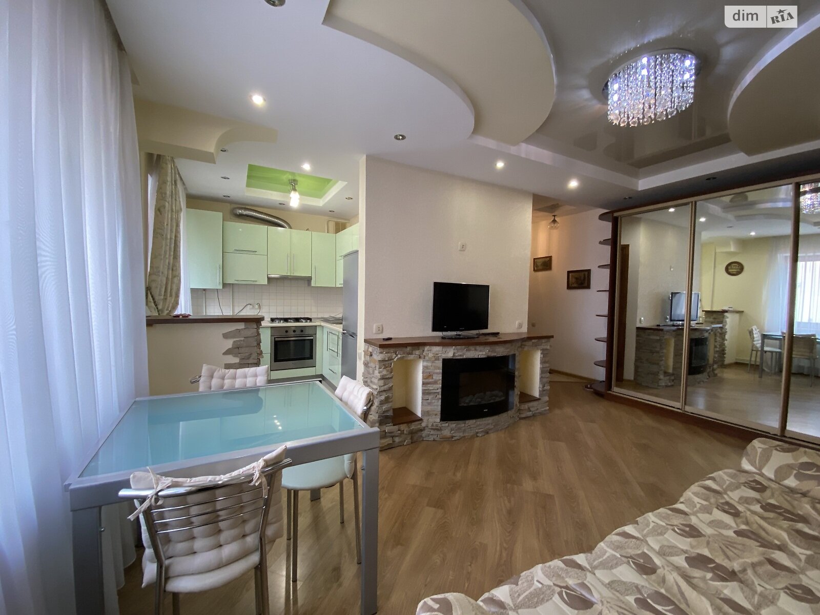 однокомнатная квартира в Тернополе, район Центр, на ул. Над Ставом в аренду на долгий срок помесячно фото 1