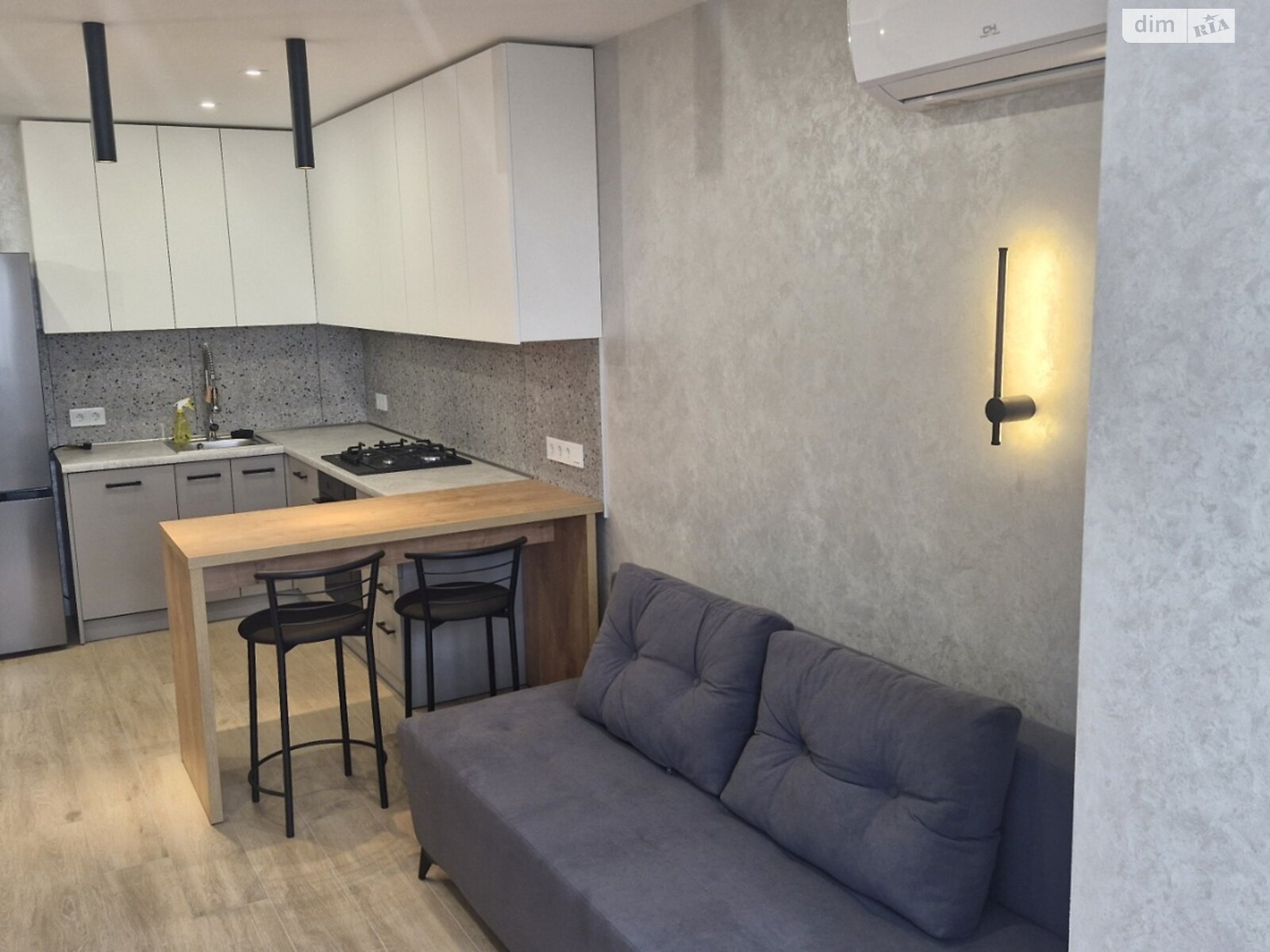 однокомнатная квартира в Тернополе, район Центр, на ул. Станислава Монюшко в аренду на долгий срок помесячно фото 1