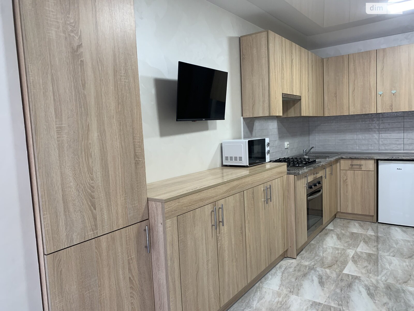 однокомнатная квартира в Тернополе, район Центр, на ул. Замонастырская в аренду на долгий срок помесячно фото 1