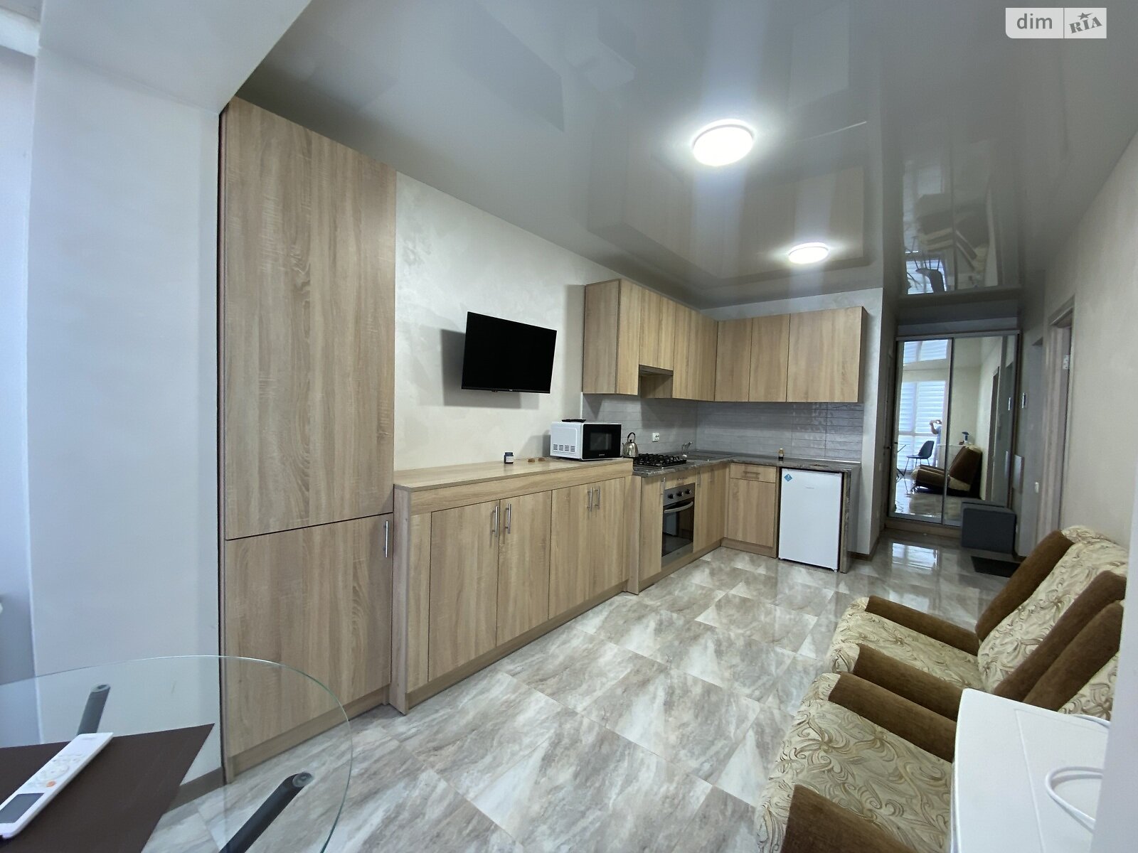 однокомнатная квартира в Тернополе, район Центр, на ул. Замонастырская в аренду на долгий срок помесячно фото 1