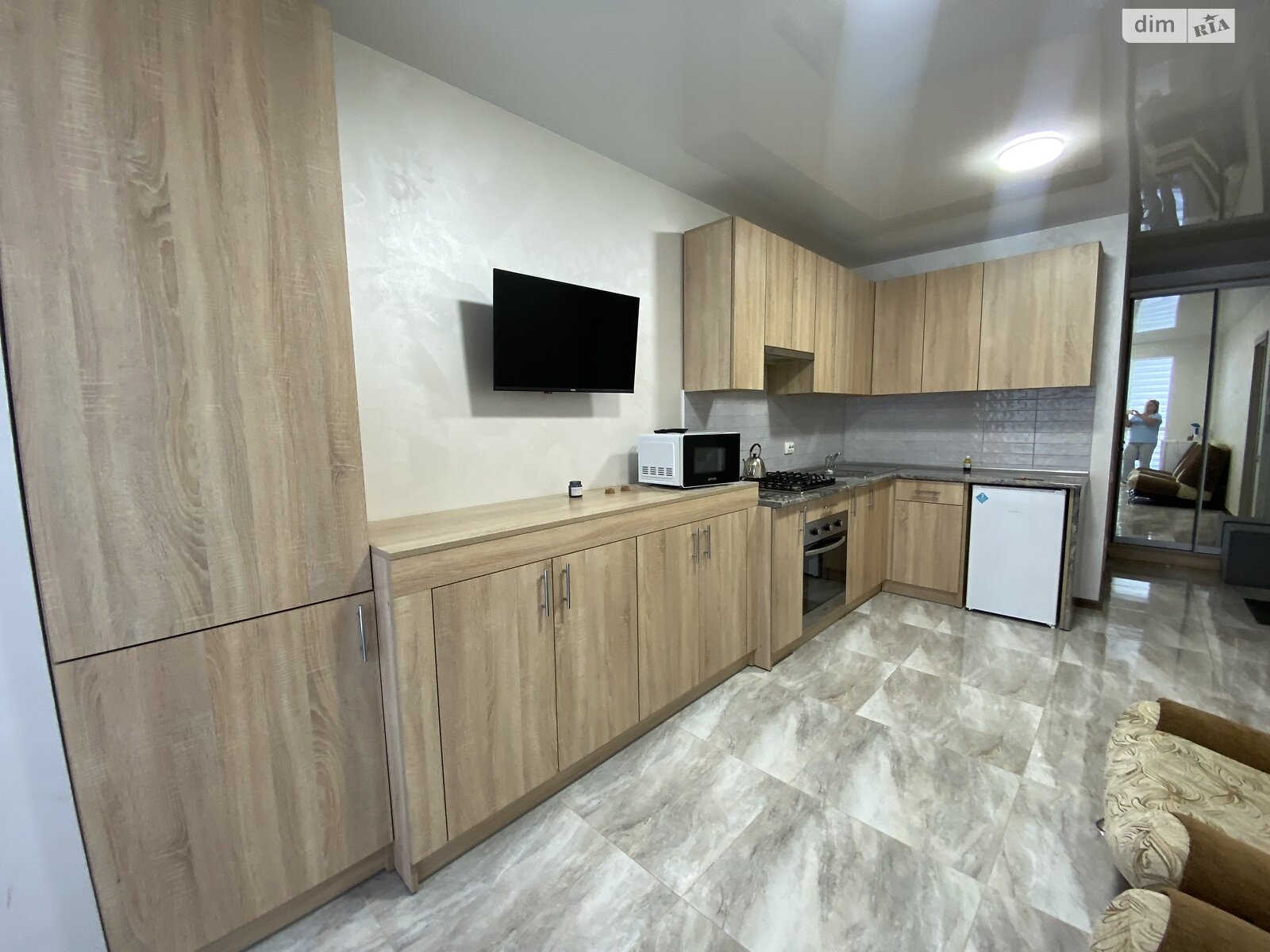 однокомнатная квартира в Тернополе, район Центр, на ул. Замонастырская в аренду на долгий срок помесячно фото 1