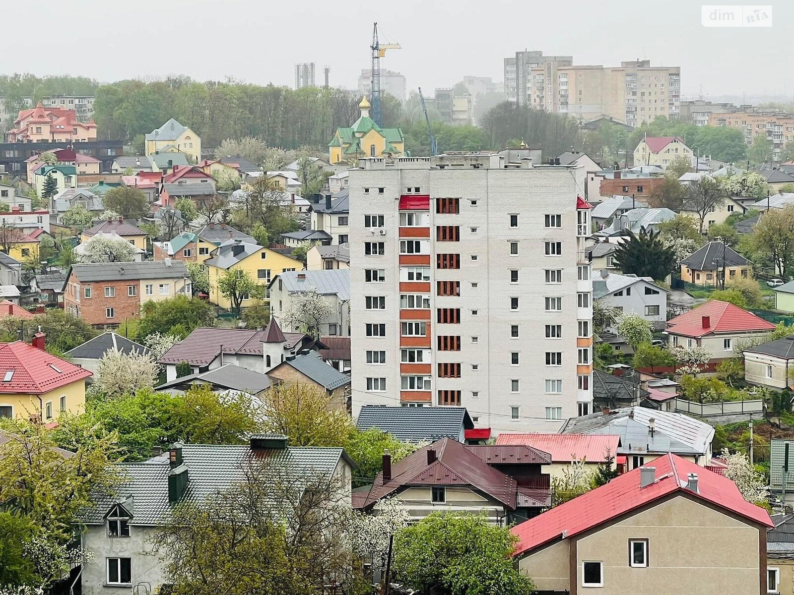 двухкомнатная квартира в Тернополе, район Восточный, на ул. Пулюя Ивана в аренду на долгий срок помесячно фото 1