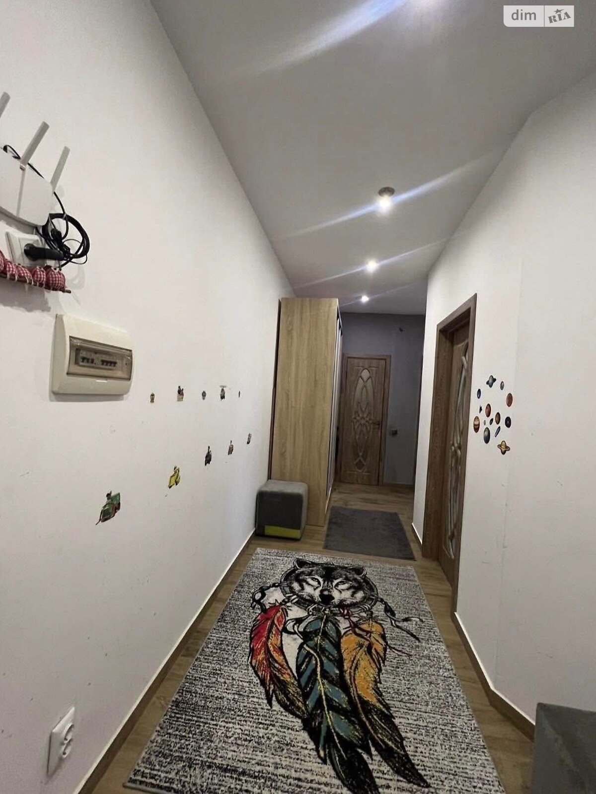 двухкомнатная квартира в Ужгороде, район Новый, на ул. Тлехаса 14 в аренду на долгий срок помесячно фото 1