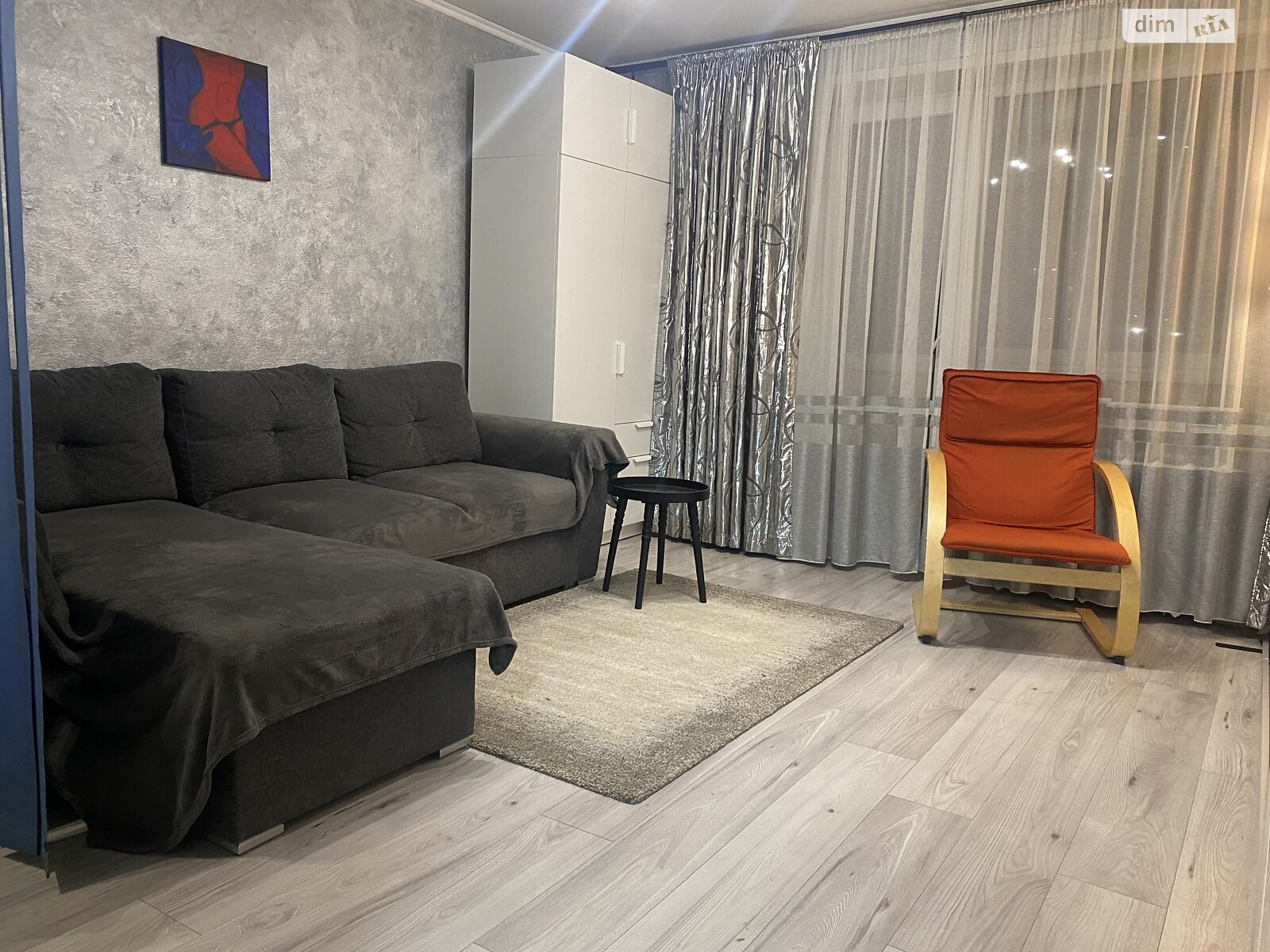 однокомнатная квартира с мебелью в Виннице, район Ближнее замостье, на ул. Брацлавская в аренду на долгий срок помесячно фото 1