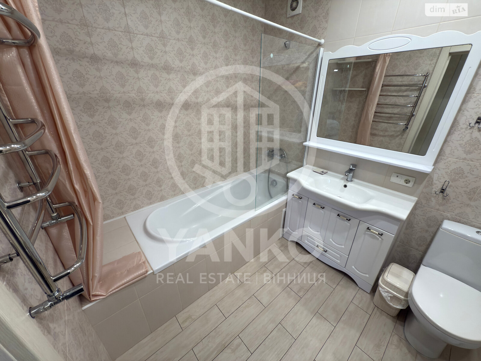 двухкомнатная квартира в Виннице, на ул. Пляжная в аренду на долгий срок помесячно фото 1