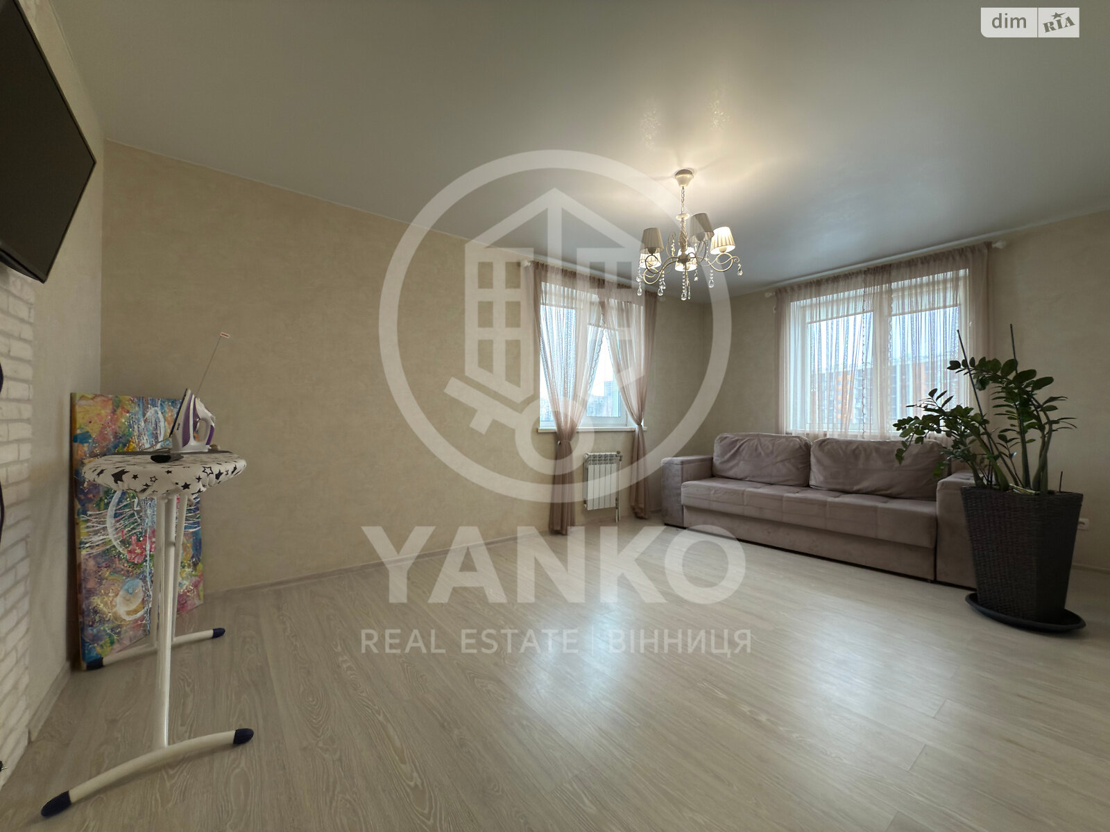 двухкомнатная квартира в Виннице, на ул. Пляжная в аренду на долгий срок помесячно фото 1