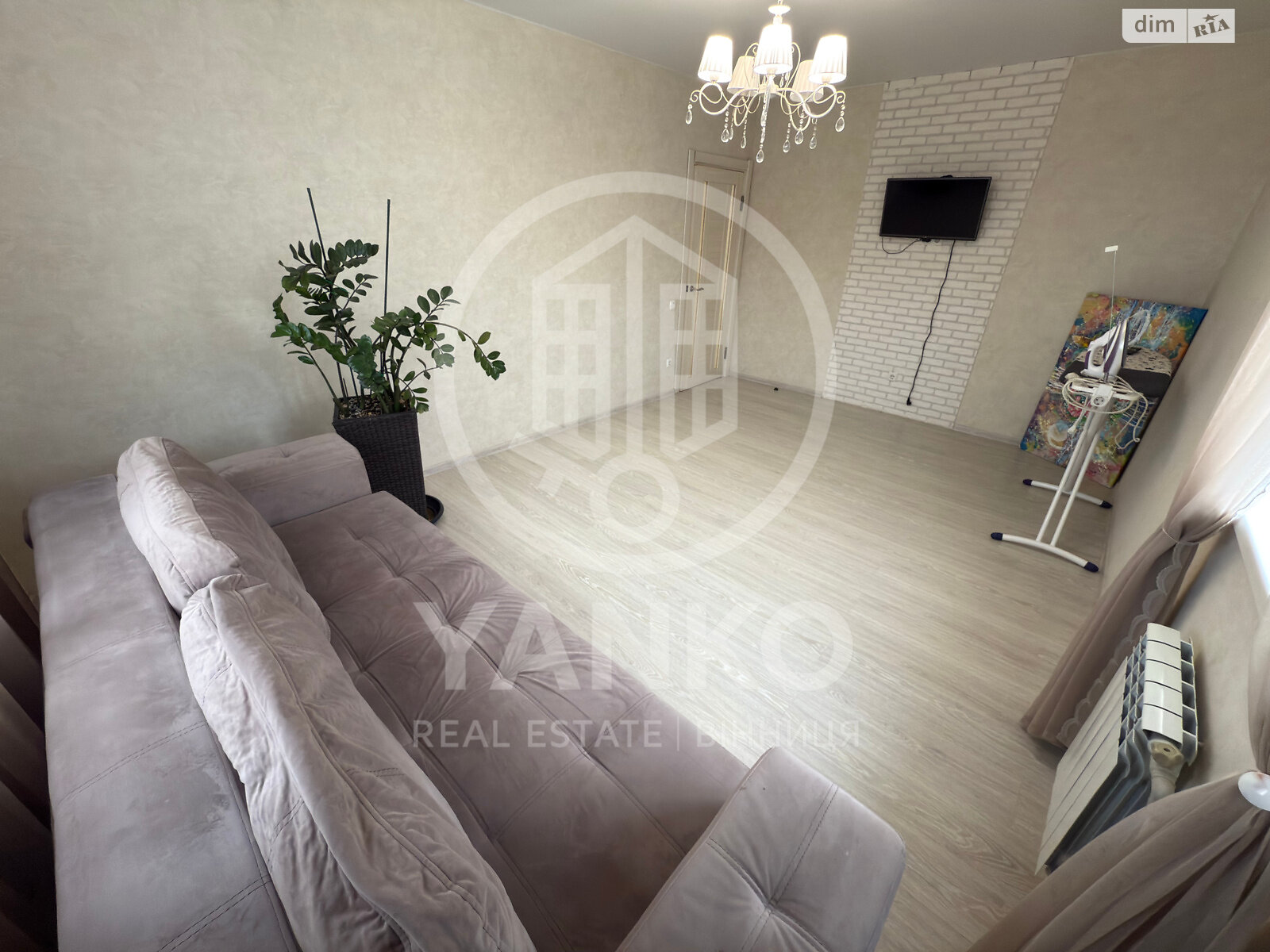 двухкомнатная квартира в Виннице, на ул. Пляжная в аренду на долгий срок помесячно фото 1