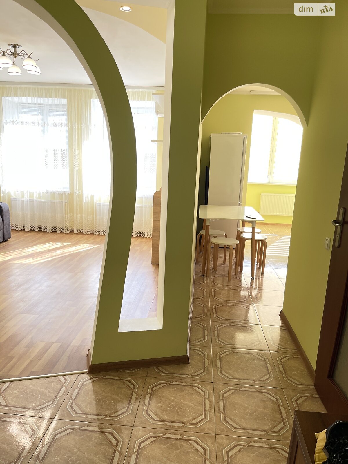 двухкомнатная квартира в Виннице, район Подолье, на ул. Зодчих 36 в аренду на долгий срок помесячно фото 1