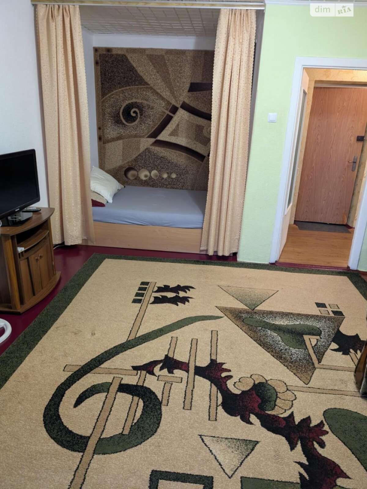 однокімнатна квартира з меблями в Вінниці, район Слов’янка, на вул. Дмитра Майбороди в довготривалу оренду помісячно фото 1