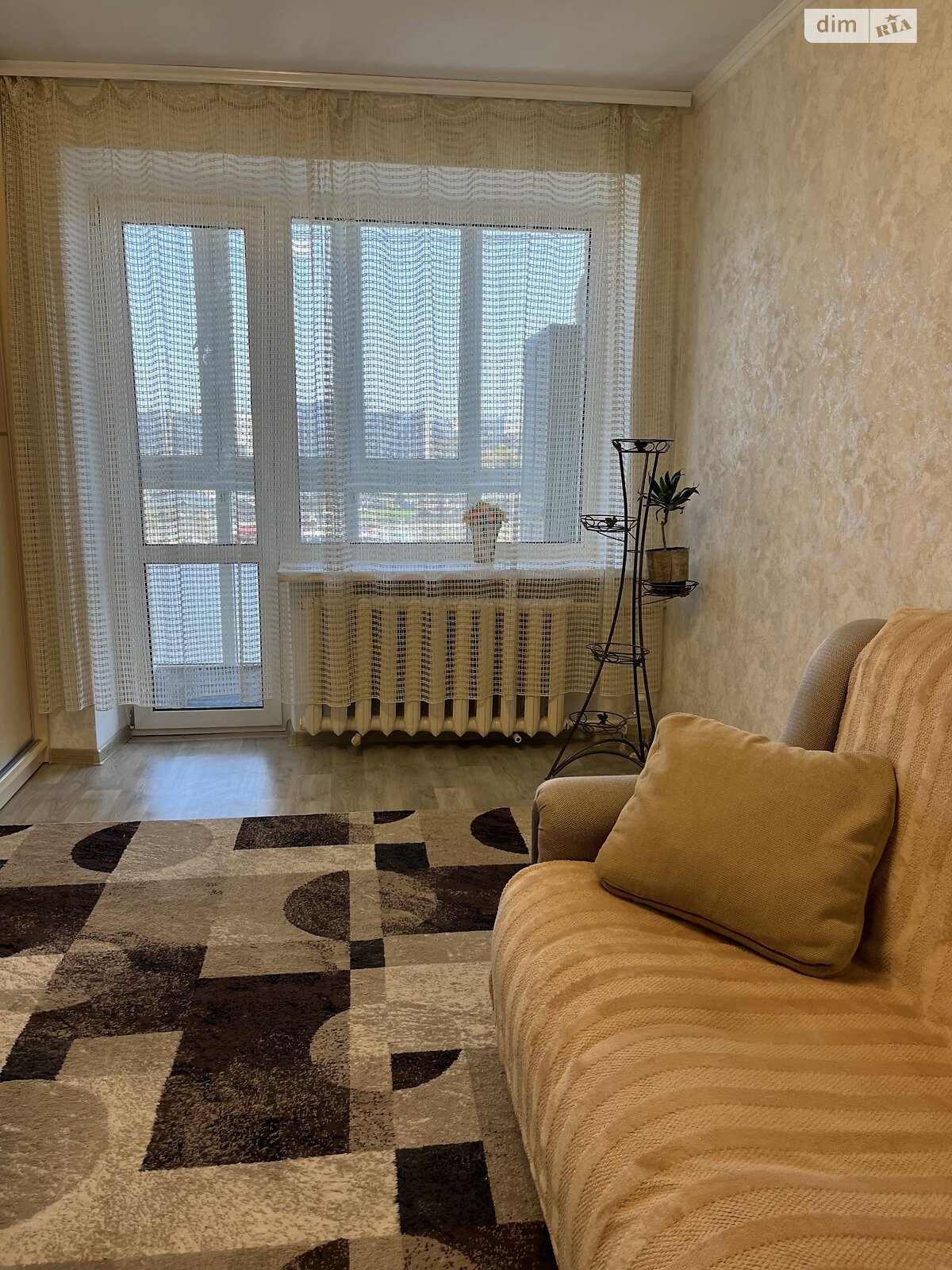 двухкомнатная квартира в Виннице, район Центр, на ул. Ерусалимка в аренду на долгий срок помесячно фото 1