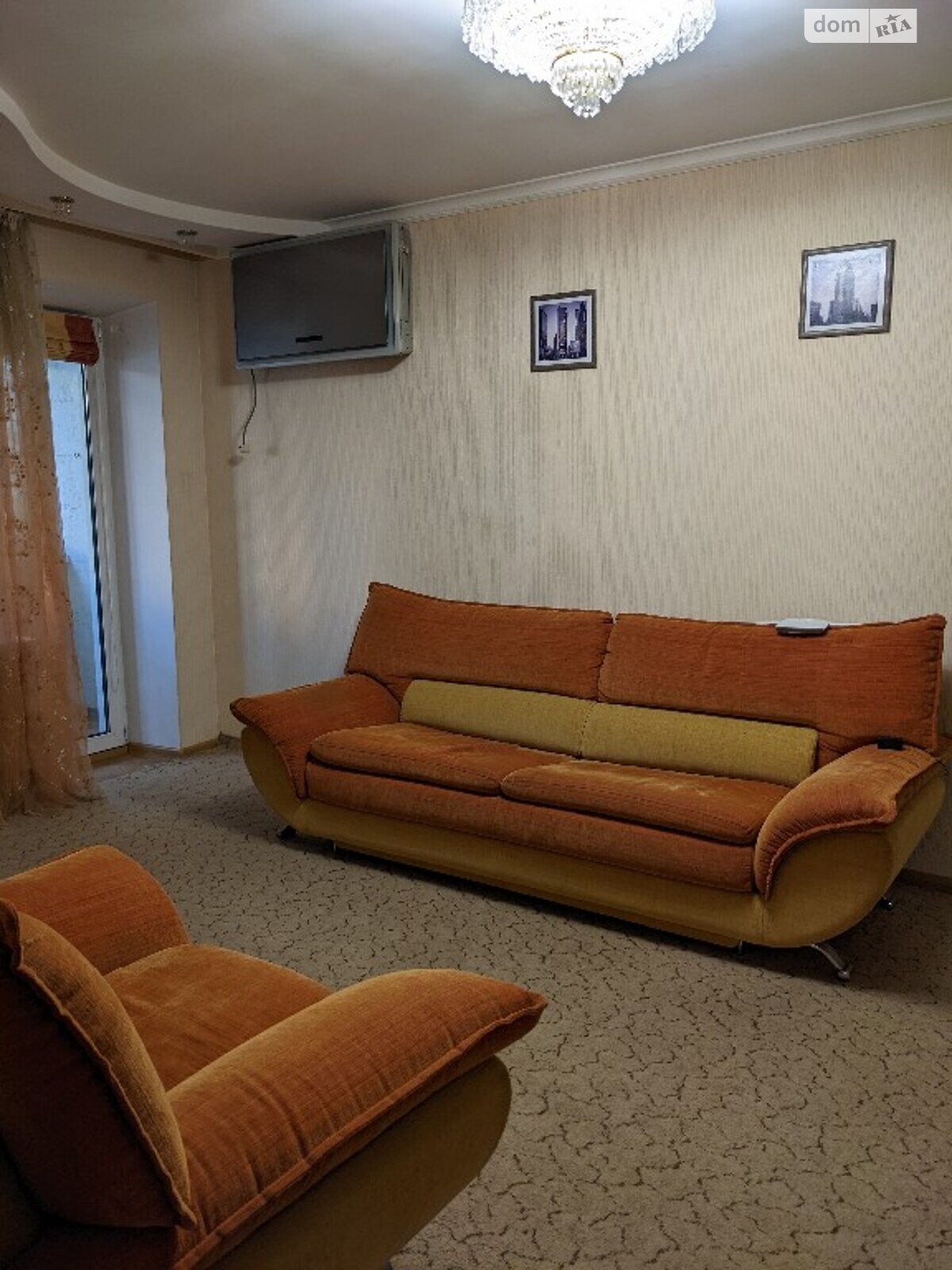 двухкомнатная квартира с мебелью в Виннице, район Вишенка, на проспект Космонавтів в аренду на долгий срок помесячно фото 1