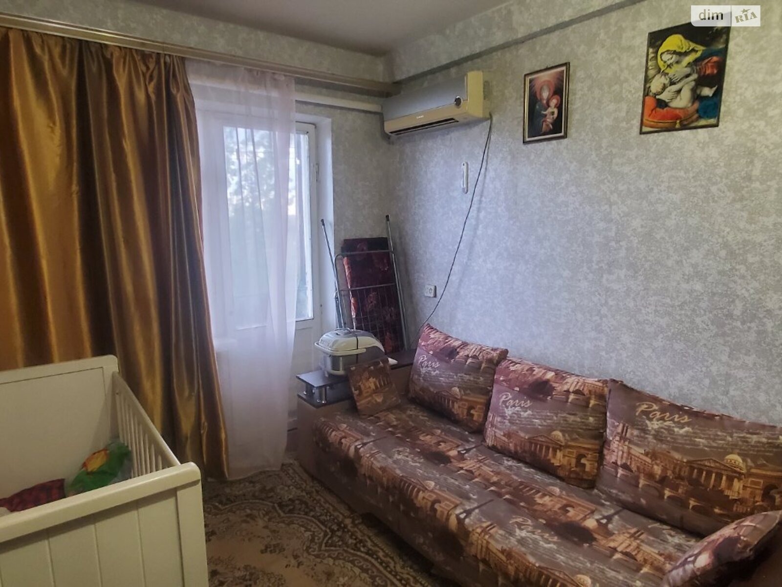 однокімнатна квартира в Запоріжжі, район Вознесенівський (Орджонікідзевський), на вул. Перемоги 99 в довготривалу оренду помісячно фото 1