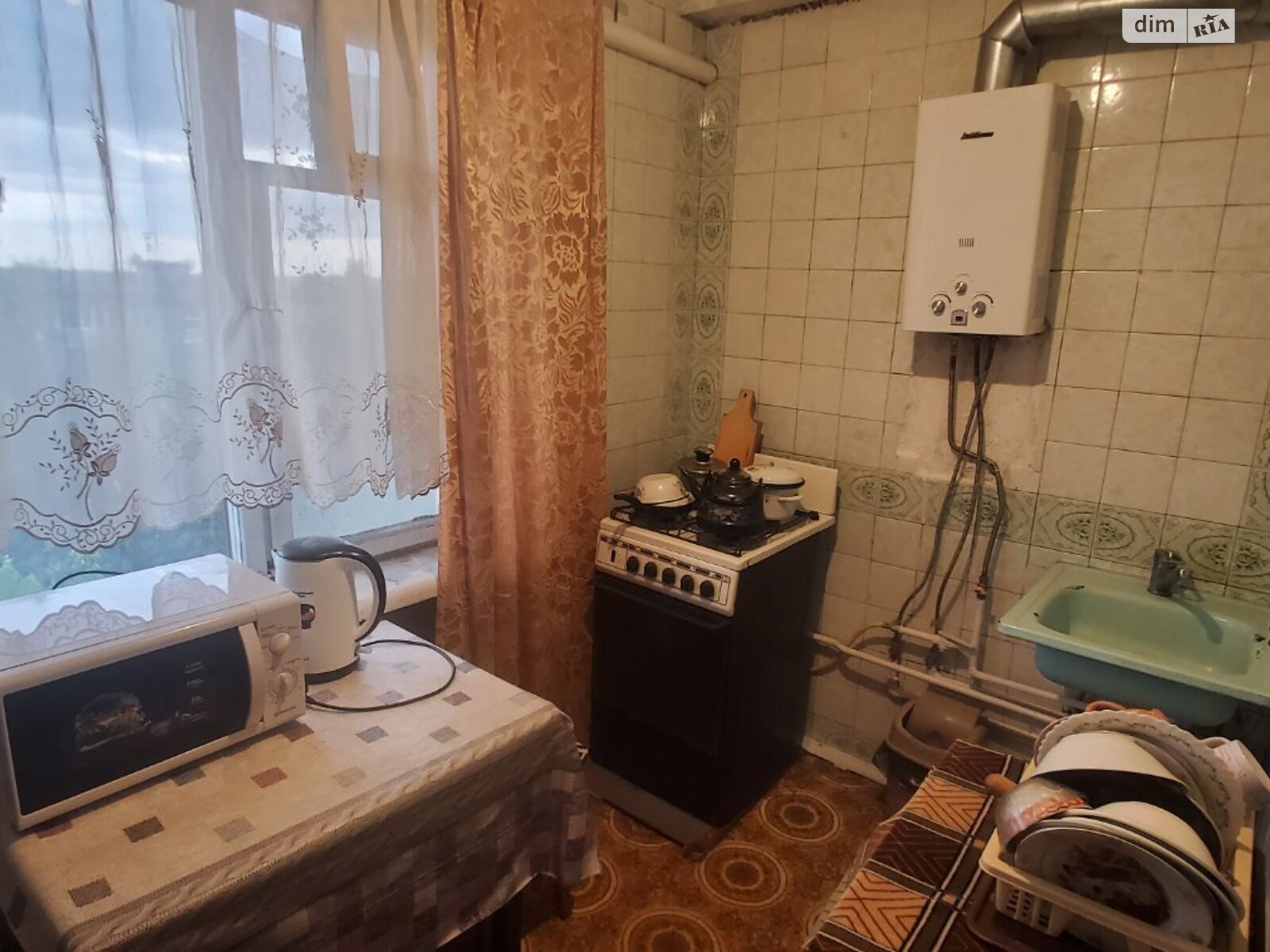 однокімнатна квартира в Запоріжжі, район Вознесенівський (Орджонікідзевський), на вул. Перемоги 99 в довготривалу оренду помісячно фото 1