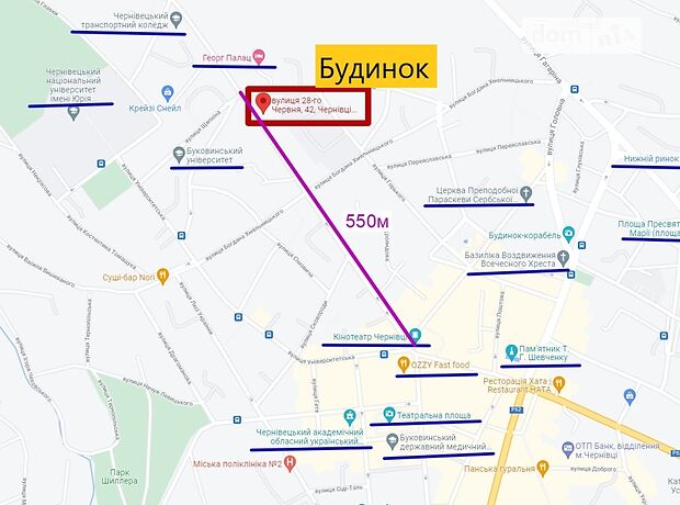 Оренда офісного приміщення в Чернівцях, 28 Червня вулиця, приміщень - 1, поверх - 1 фото 1 Оренда офісного приміщення в Чернівцях, 28 Червня вулиця, приміщень - 1, поверх - 1 фото 1