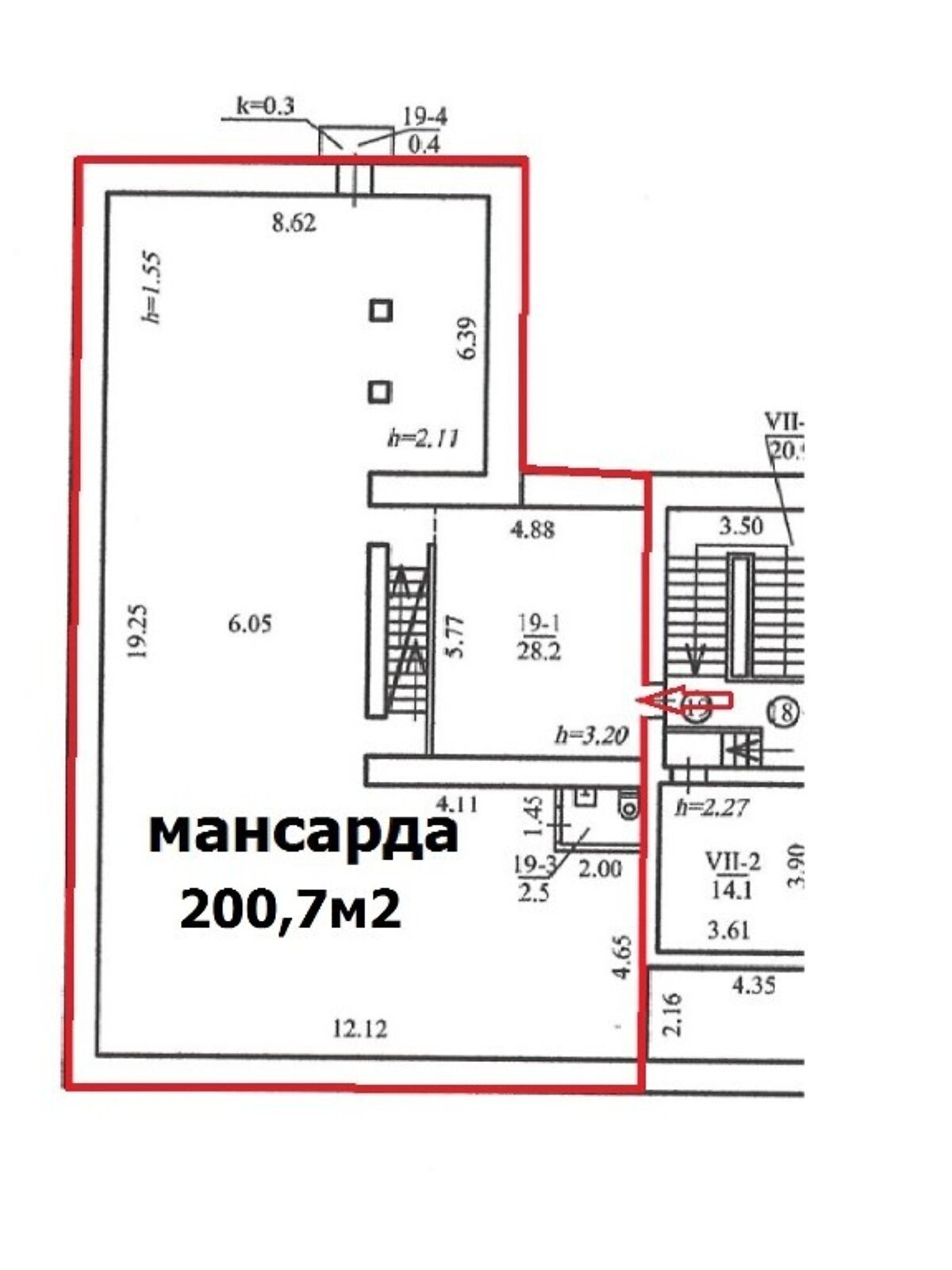 Аренда офисного помещения в Днепре, Сечевых стрельцов улица 20, помещений - 10, этаж - 5 фото 1