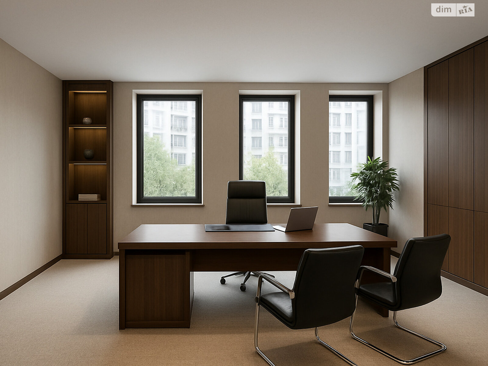 Аренда офисного помещения в Хмельницком, Панаса Мирного улица 34, помещений - 1, этаж - 3 фото 1