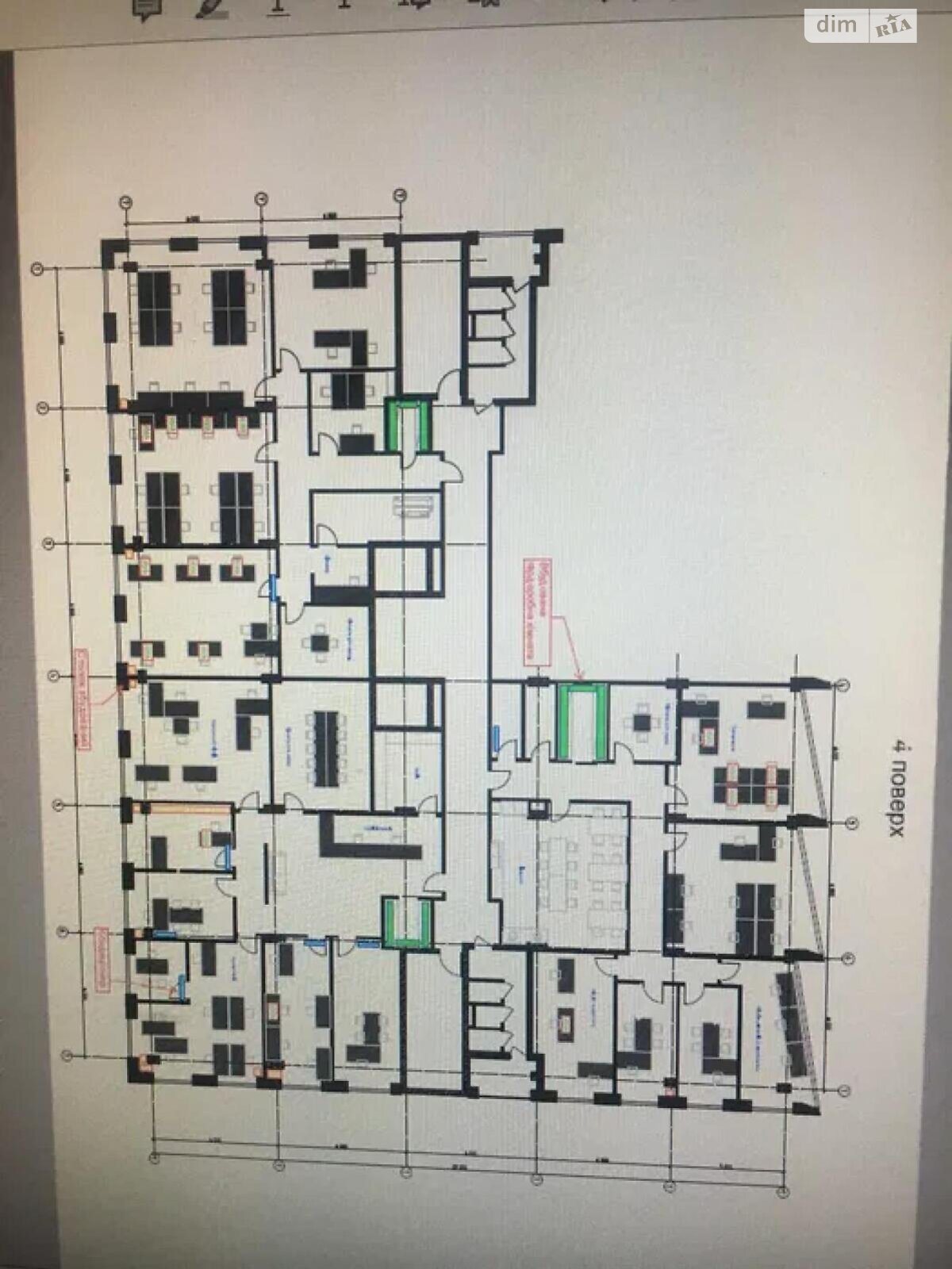 Аренда офисного помещения в Киеве, Валерия Лобановского (Краснозвёздный) проспект 56, помещений - 9, этаж - 4 фото 1 Аренда офисного помещения в Киеве, Валерия Лобановского (Краснозвёздный) проспект 56, помещений - 9, этаж - 4 фото 1