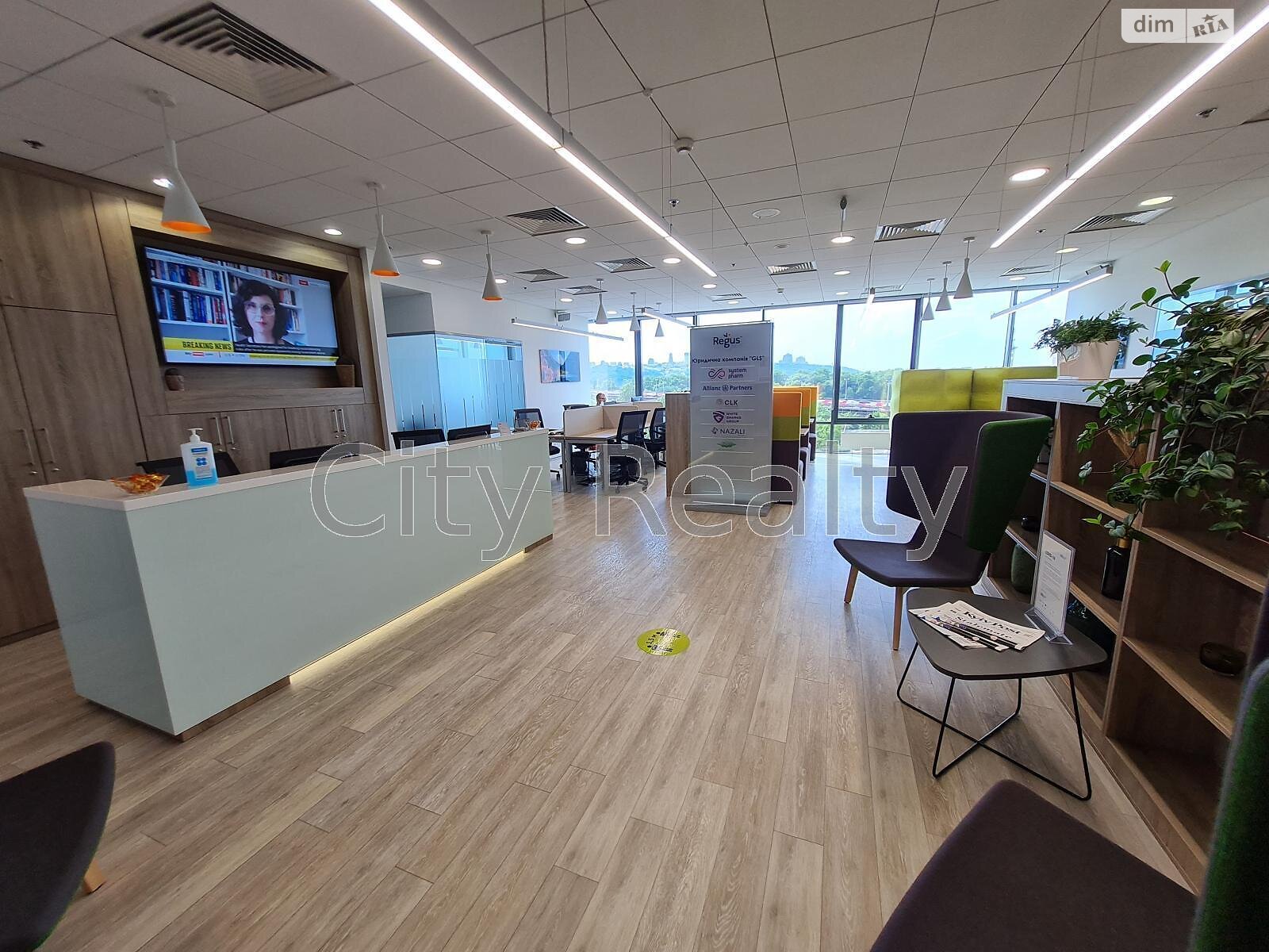 Аренда офисного помещения в Киеве, Павла Тычины проспект 1В, помещений - 1, этаж - 4 фото 1