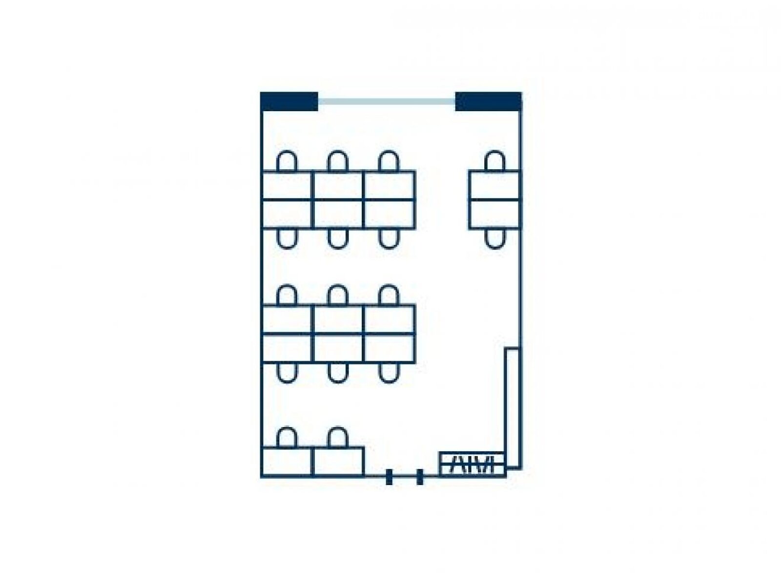 Аренда офисного помещения в Киеве, Шота Руставели улица, помещений - 1, этаж - 4 фото 1